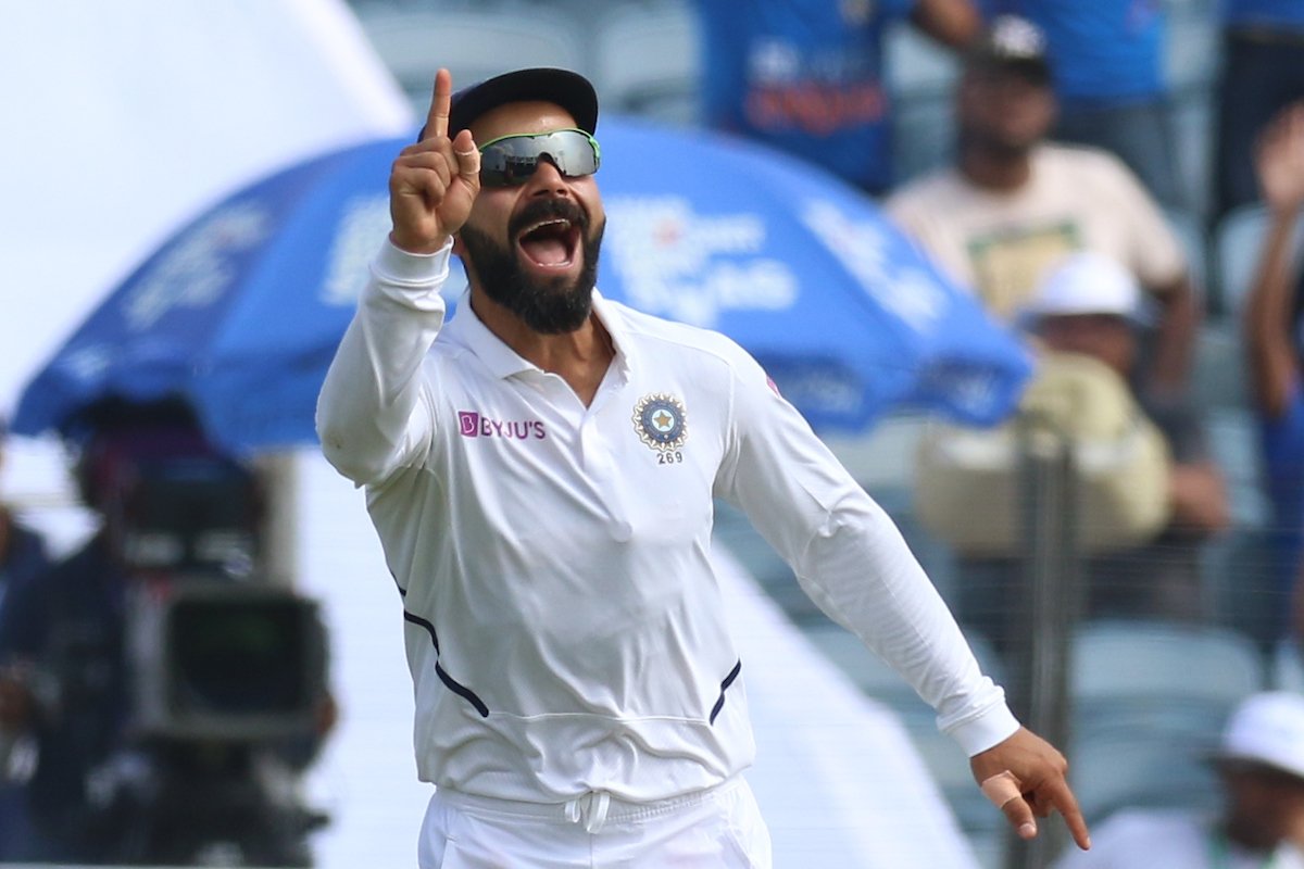 India won their 11th straight home Test series, the most by any country, when they beat South Africa in the second Test. Photo courtesy: Twitter/@BCCI