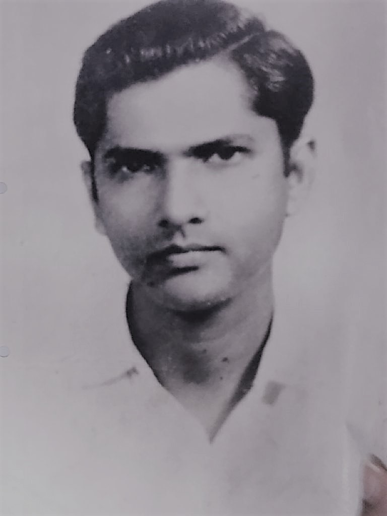 Ramachandra Murugaia, father of Raja Kumar Chandra arrived at Singapore in 1948 at the age of 17 started the 'Ottuk Kudai' or small shop which he named after his first daughter Jothi. Photo courtesy: Raja Kumar Chandra