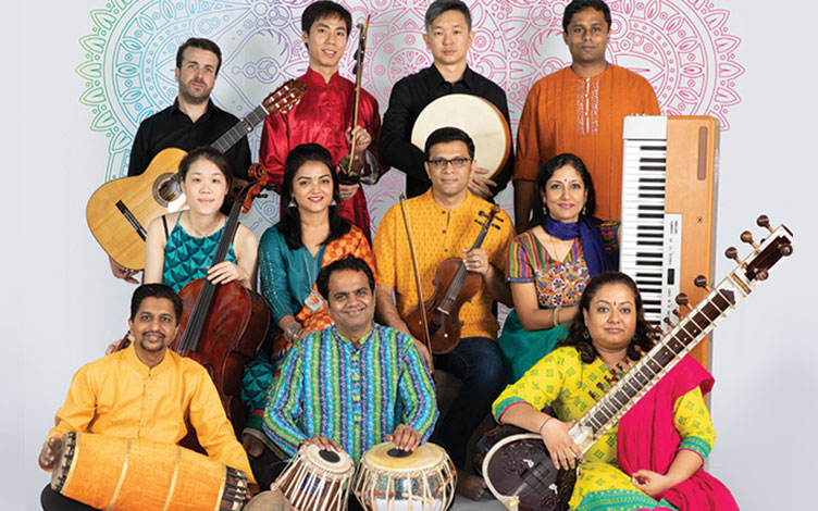 The group will be launching their first recorded album at Kalaa Utsavam 2019. Photo courtesy: www.esplanade.com