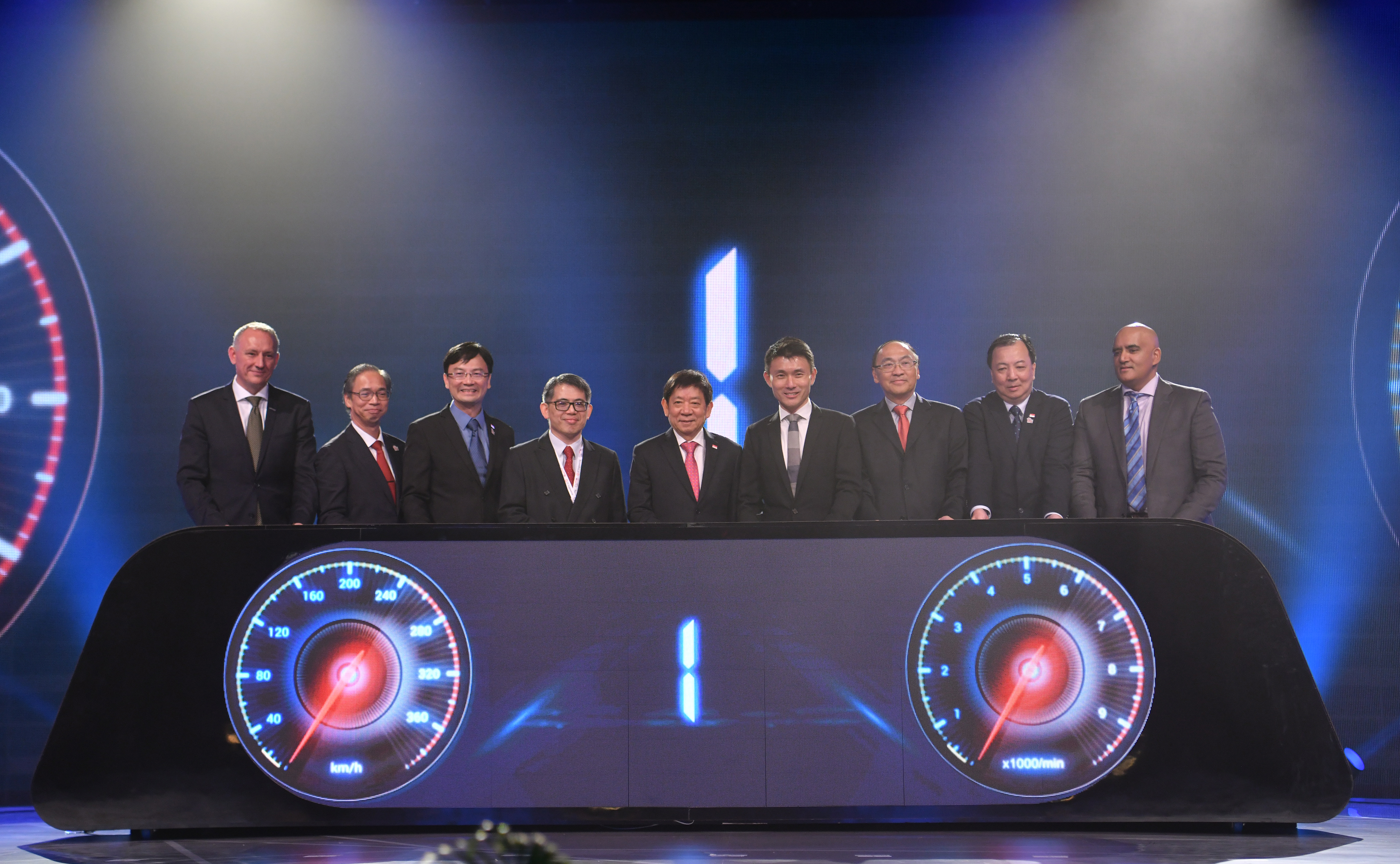 Singapore's Transport Minister Khaw Boon Wan at the opening ceremony of the 26th Intelligent Transport Systems (ITS) World Congress held at Suntec Singapore. Photo courtesy: ITS World Congress