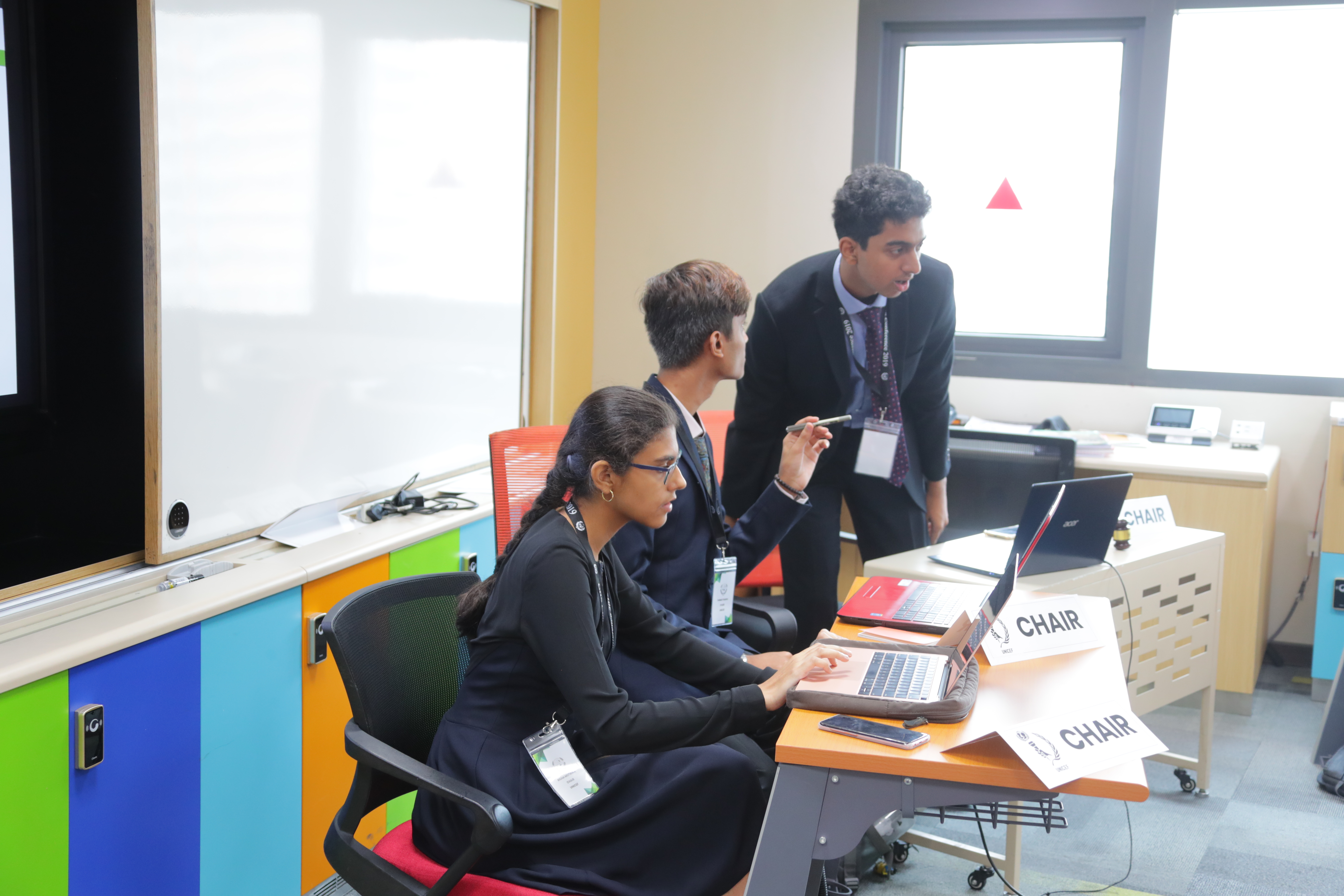 The annual GIIS Conference was a platform for students to voice their opinions on global issues and come up with creative solutions for the problems they identified. Photo courtesy: GIIS
