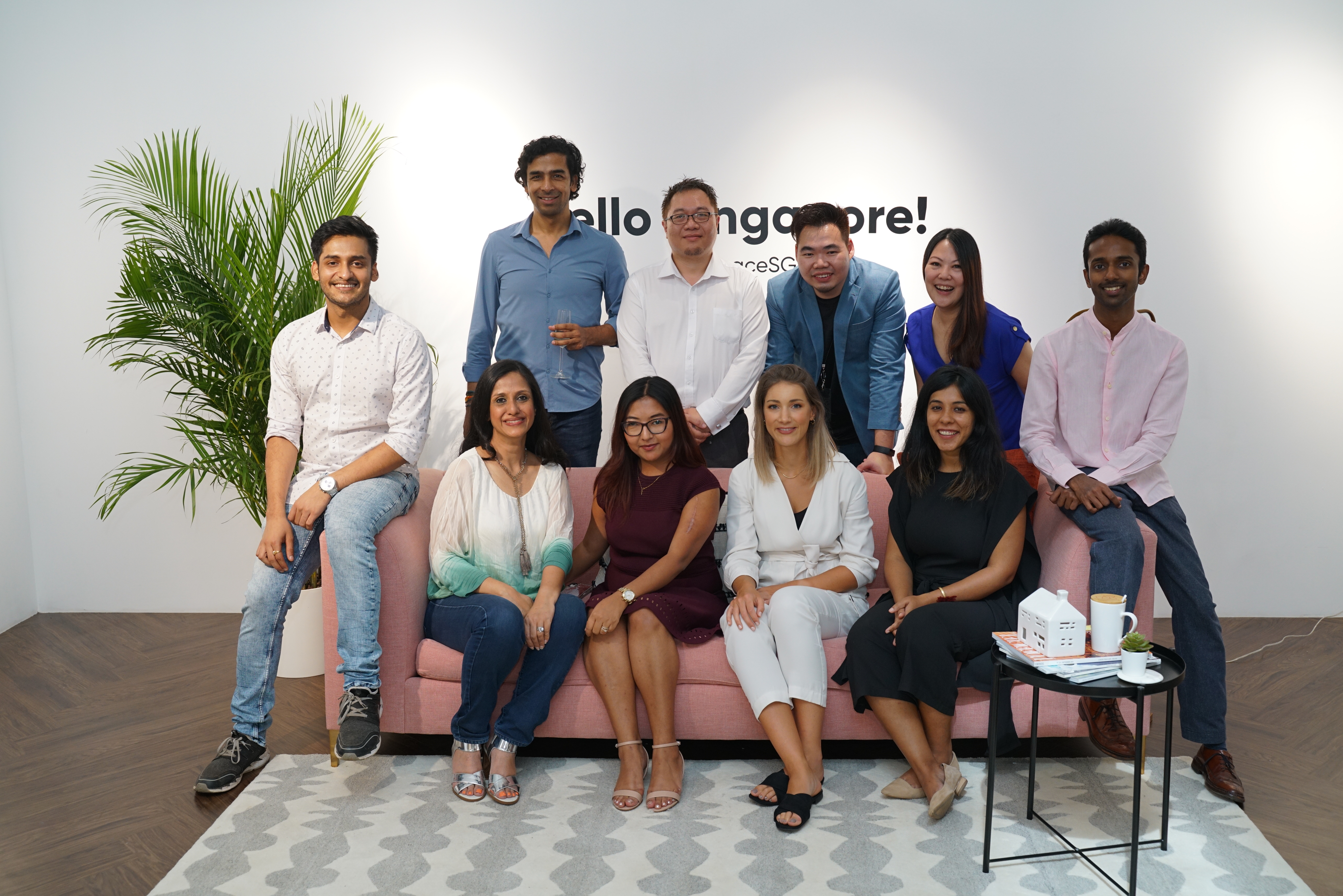 Ravindran Shanmugam (extreme right) has been appointed as Country Head to spearhead Livspace’s APAC expansion strategy. 