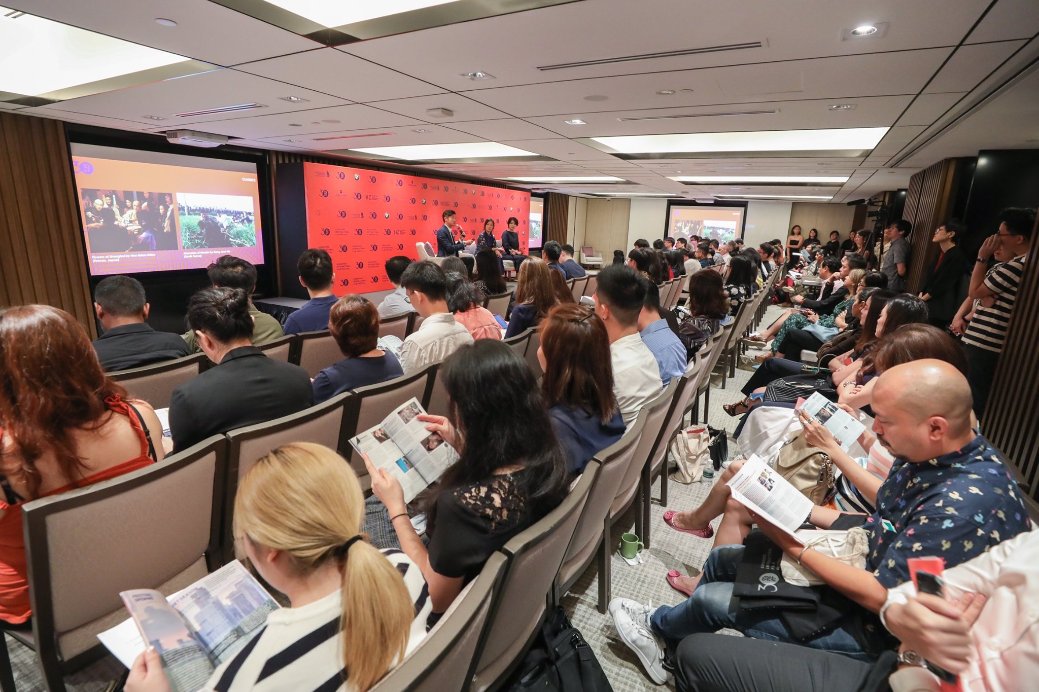 SGIFF30 Press conference at Shangri-La Hotel. Photo courtesy: SGIFF