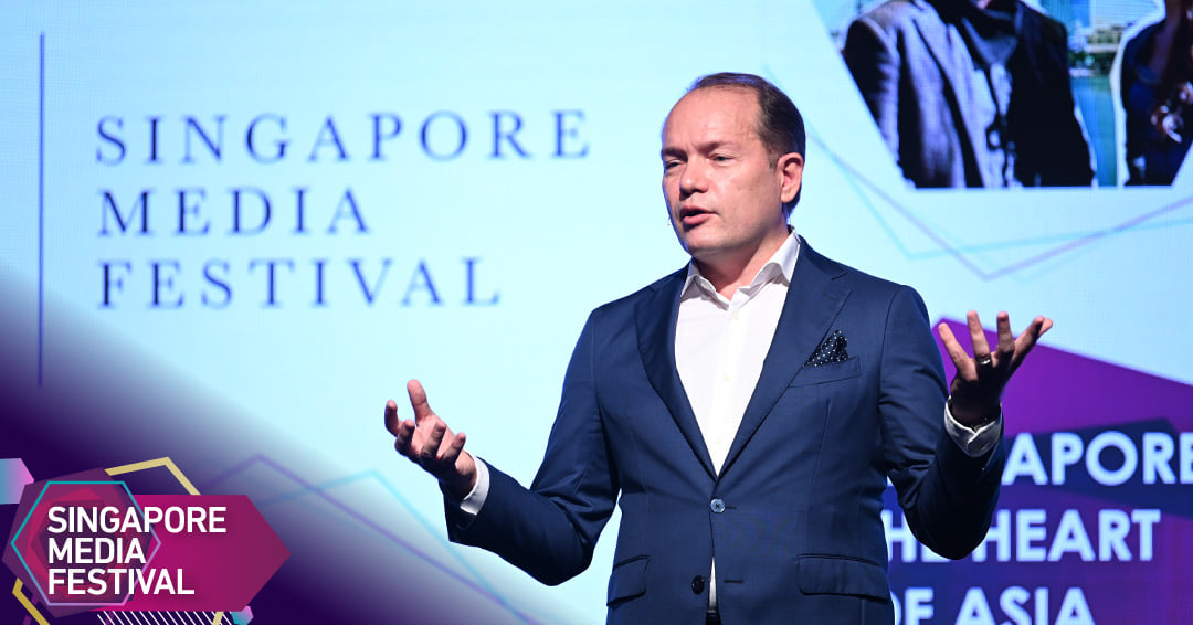 Robert Gilby, Chairman of the SMF Advisory Board. Photo courtesy: Singapore Media Festival 