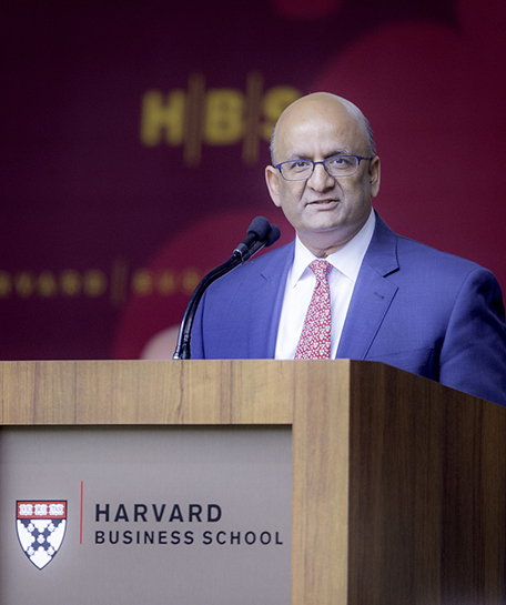 Nohria, who will take a sabbatical beginning in July 2020, joined the Harvard Business School faculty in 1988.
