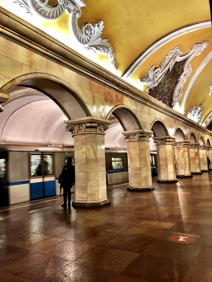 The Moscow Metro first opened in 1935, making it one of the oldest metro systems in the world. Photo courtesy: Ramya Chandrashekaran/Facebook
