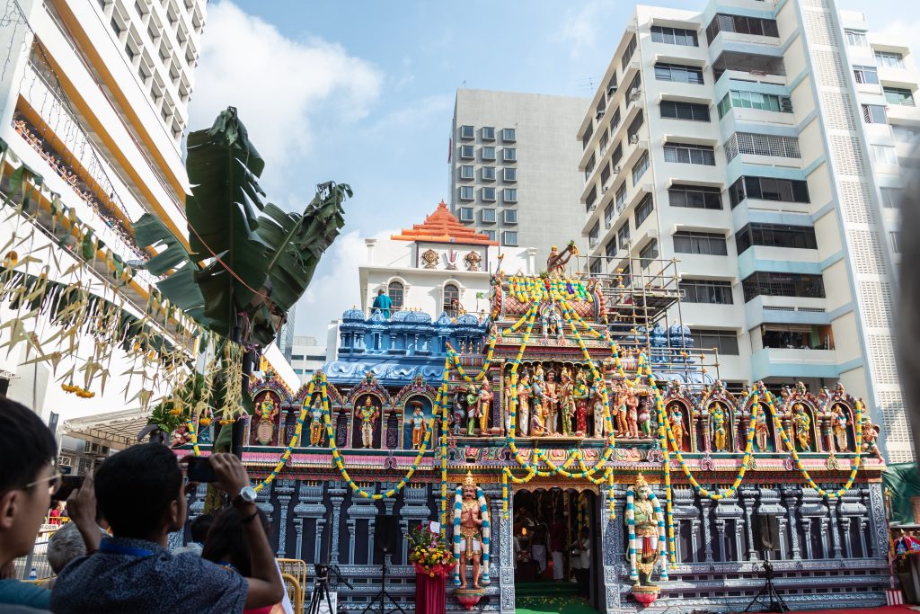Sri Krishnan Temple along Waterloo Street. Photo courtesy: heb.org.sg/srikrishnantemple