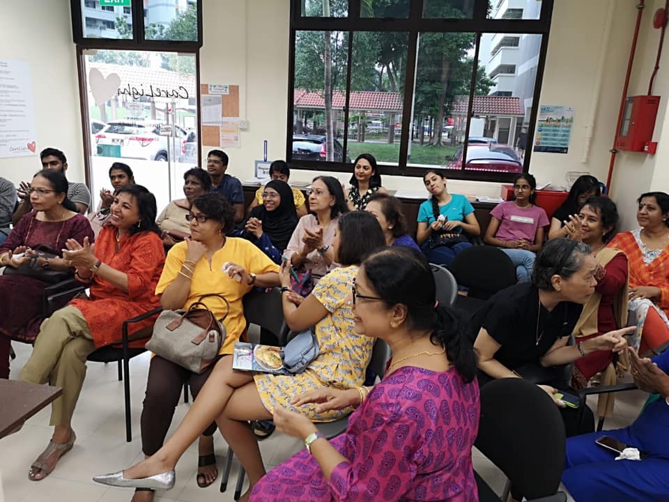 The aromas that permeated SMA's Care Light premises in Bedok whetted everyone's appetite and left everyone craving for more. Photo Courtesy: SMA Youth Wing