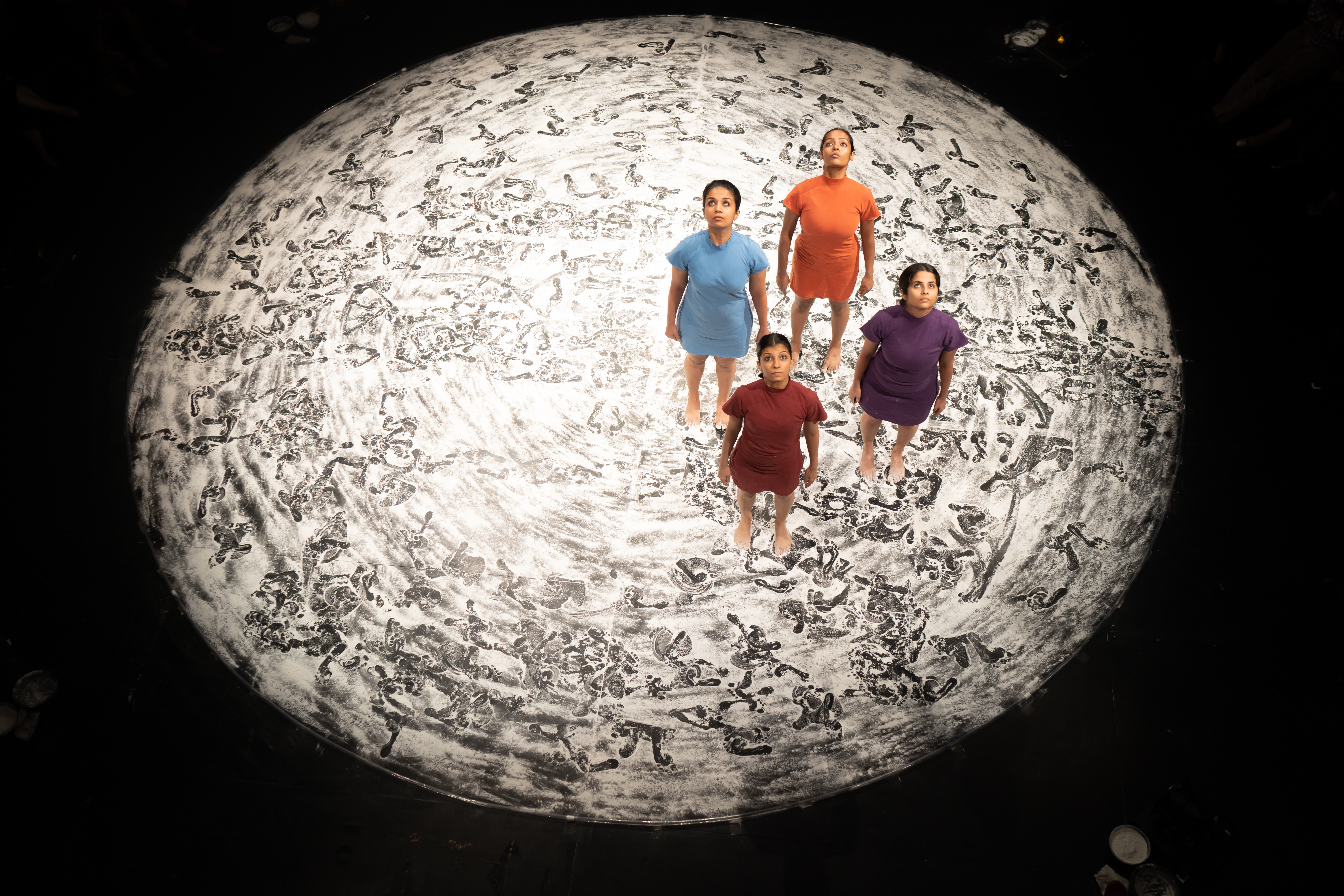 The stunning visuals of The Lost Wax Project by Preethi Athreya. Photo courtesy: Esplanade