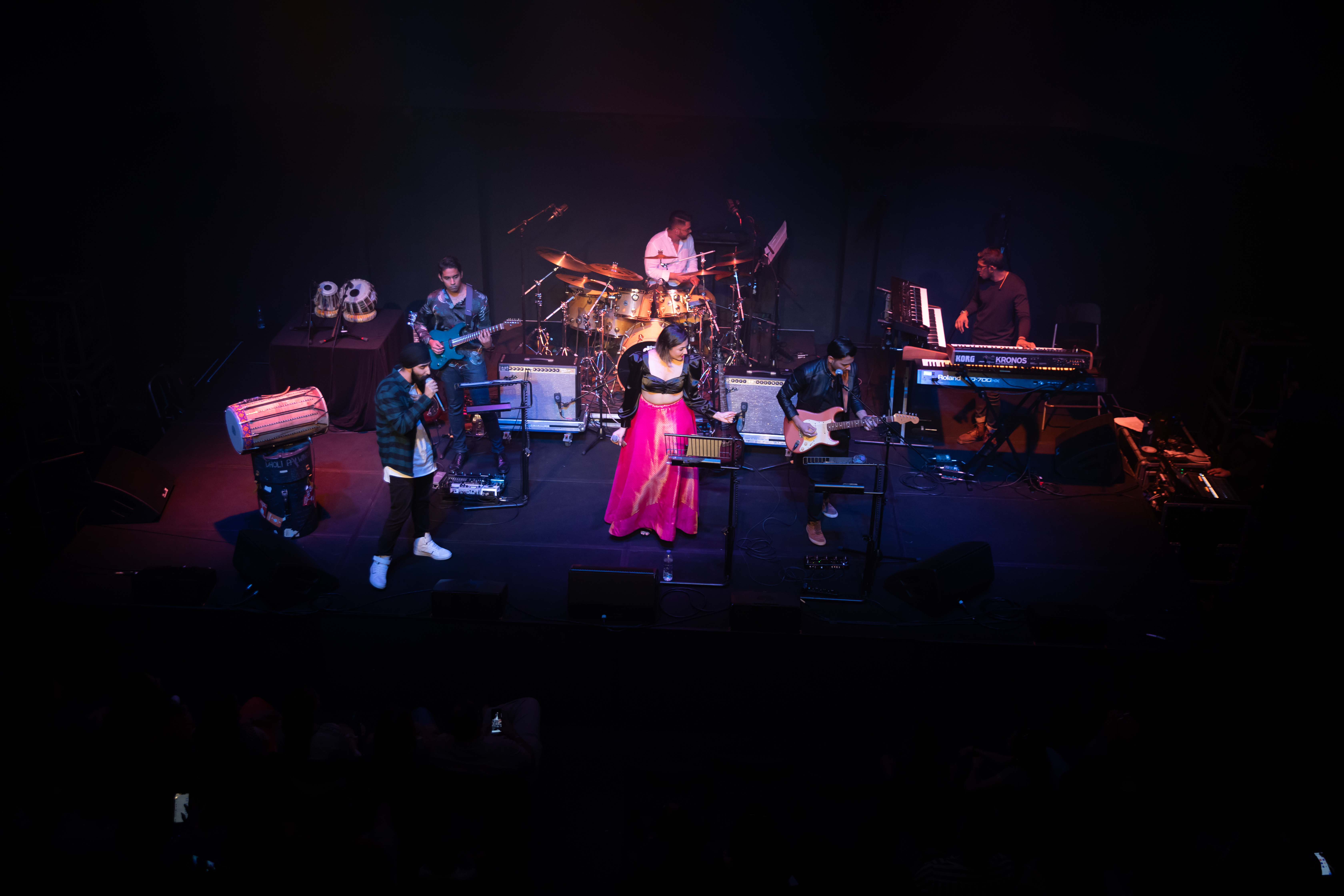 The Band Walle and Palwinder's onstage charisma was just amazing. Photo courtesy: Esplanade