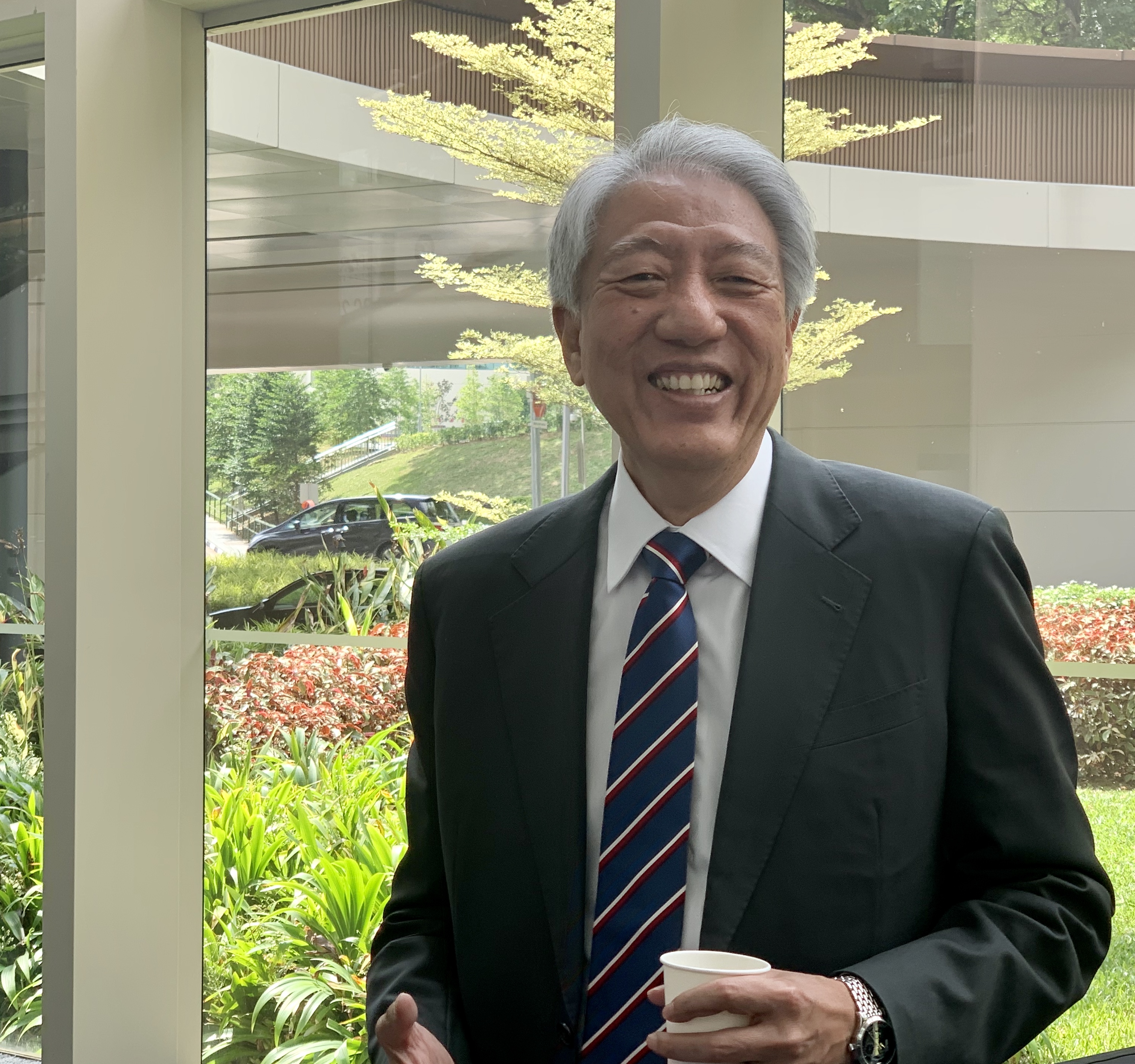 During his speech, Minister Teo Chee Hean stated that the diaspora are natural advocates and supporters with useful network. Photo: Connected to India