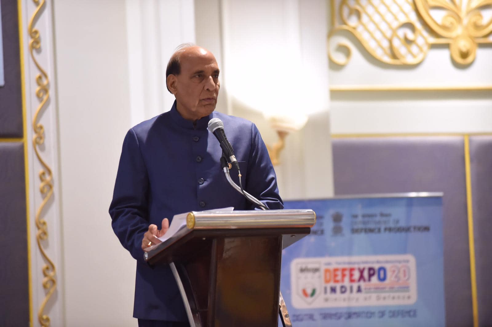 The Indian minister will travel to Singapore from Bangkok, where he attended the ASEAN Defence Ministers Meeting-Plus (ADMM-Plus) dialogue