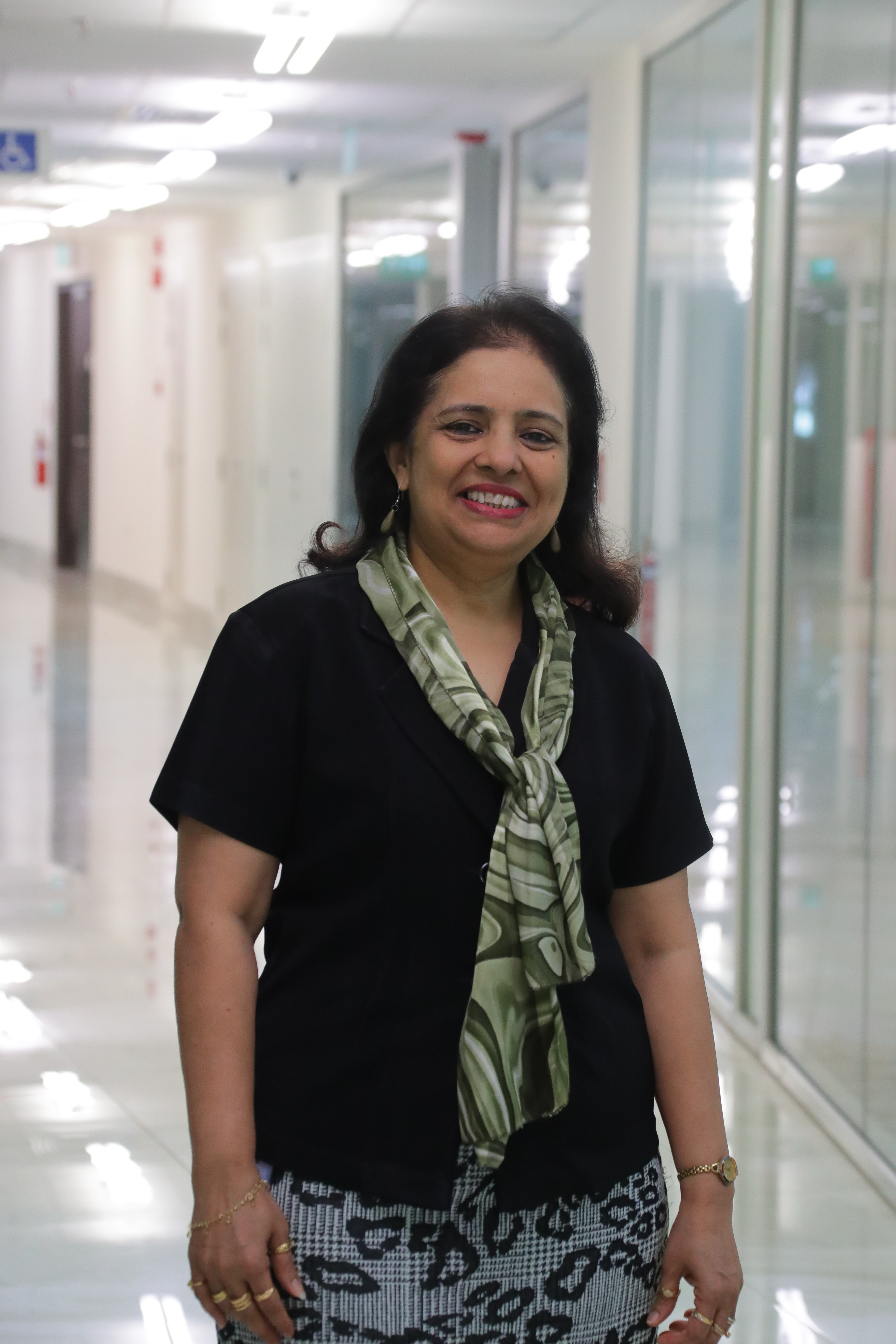 Ms. Maria, Principal of GIIS, is a strong proponent of preparing children for 21 century challenges, green initiatives and lifelong learning. Photo Courtesy: GIIS