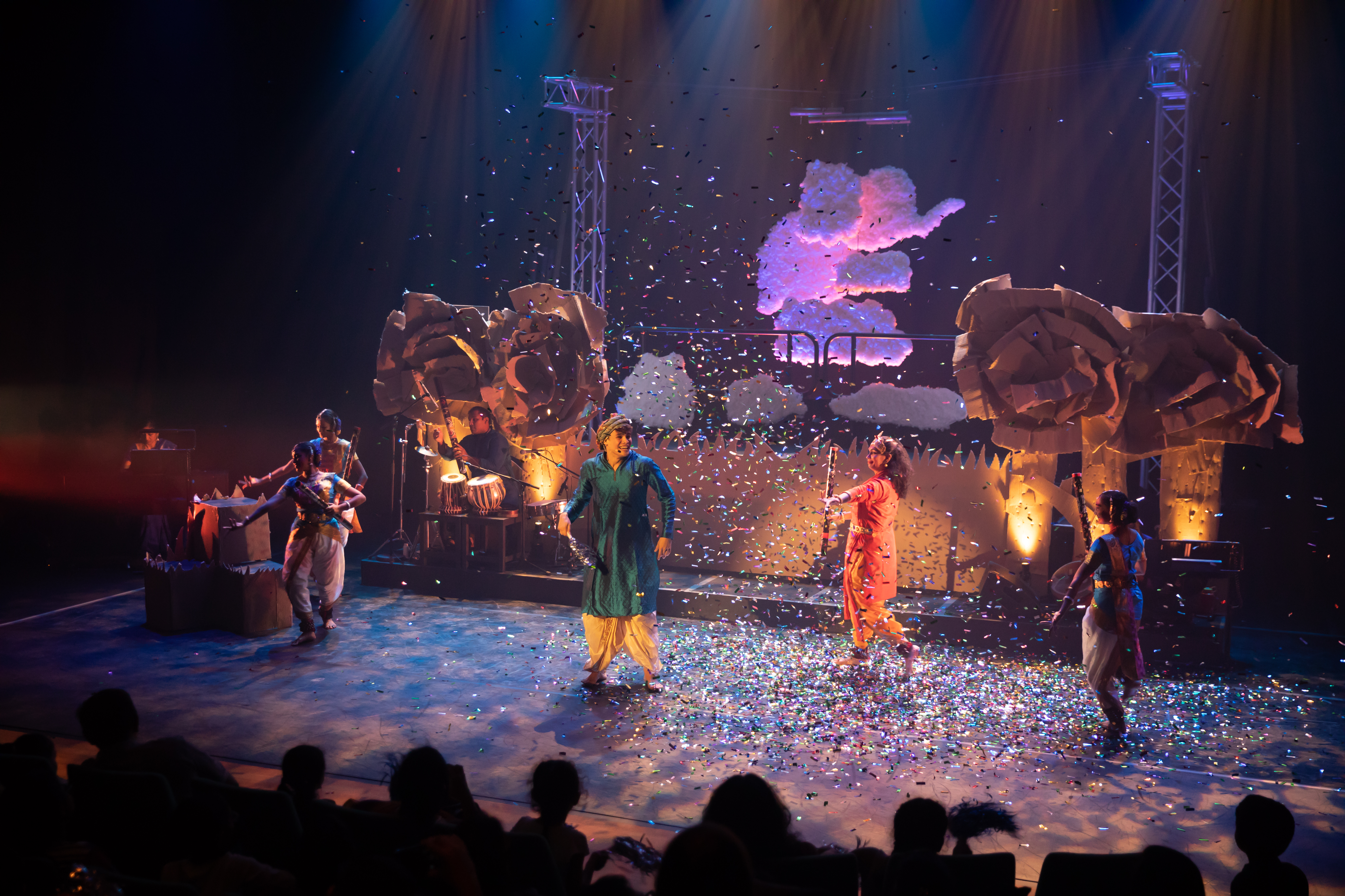 King of Elephants Airavata brought the kids on an exciting adventure. Photo courtesy: Esplanade