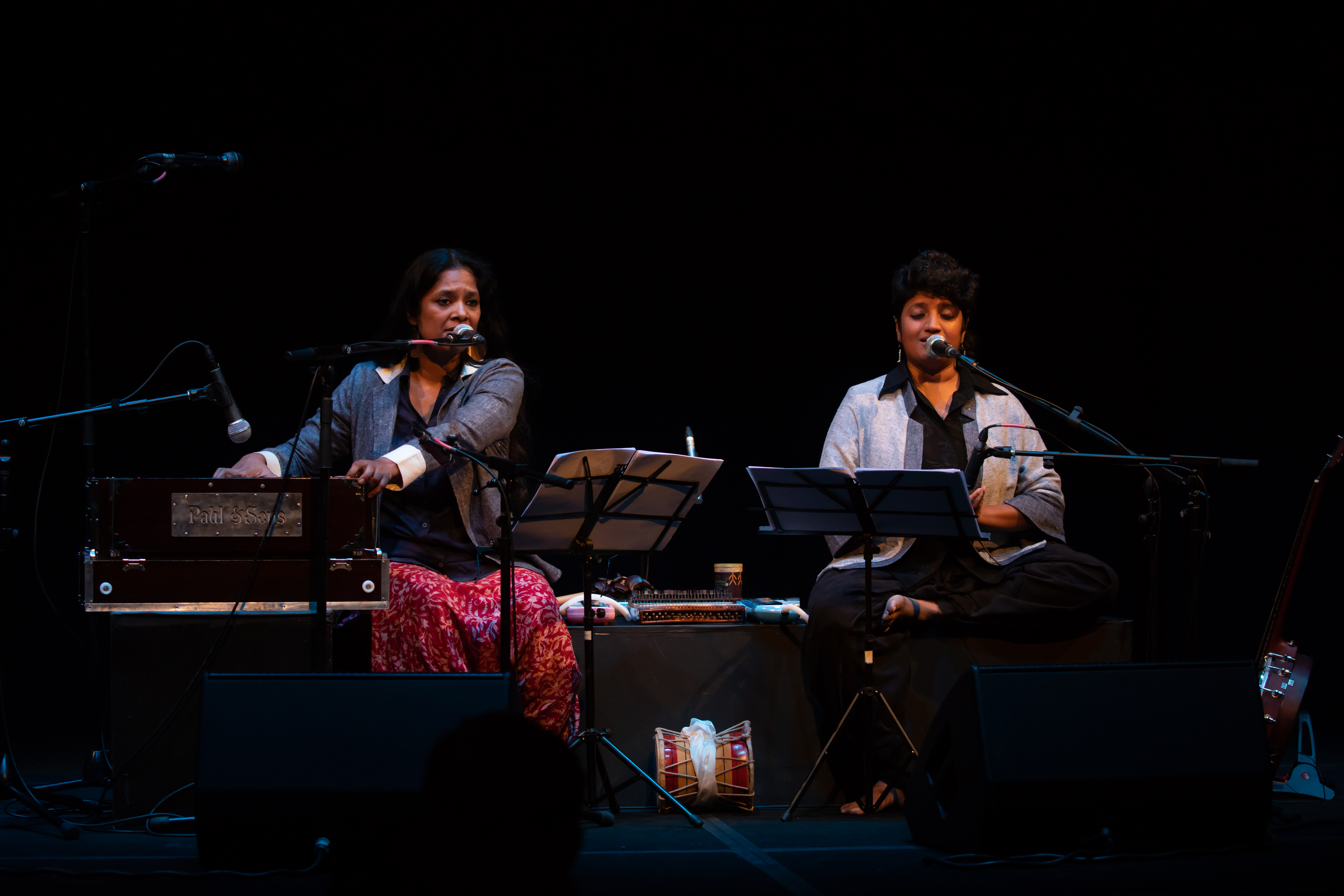 The Threshold; Pallavi MD and Bindhumalini tell the lesser known stories of women across space and time. Photo courtesy: Esplanade