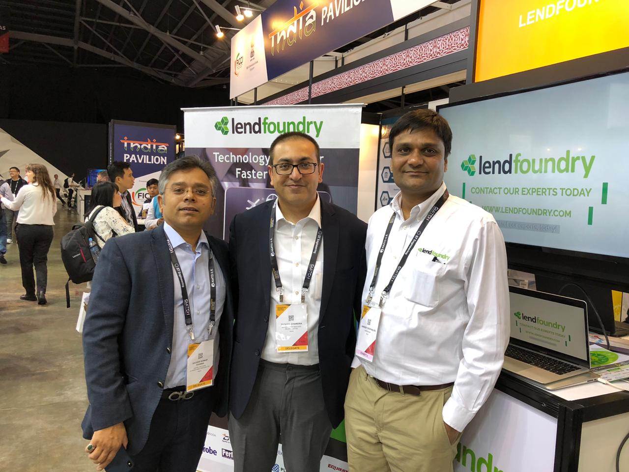 Connected to India caught up with the LendFoundry CEO Sandeep Phophaliya at the India Pavillion of the Singapore FinTech Festival 2019.