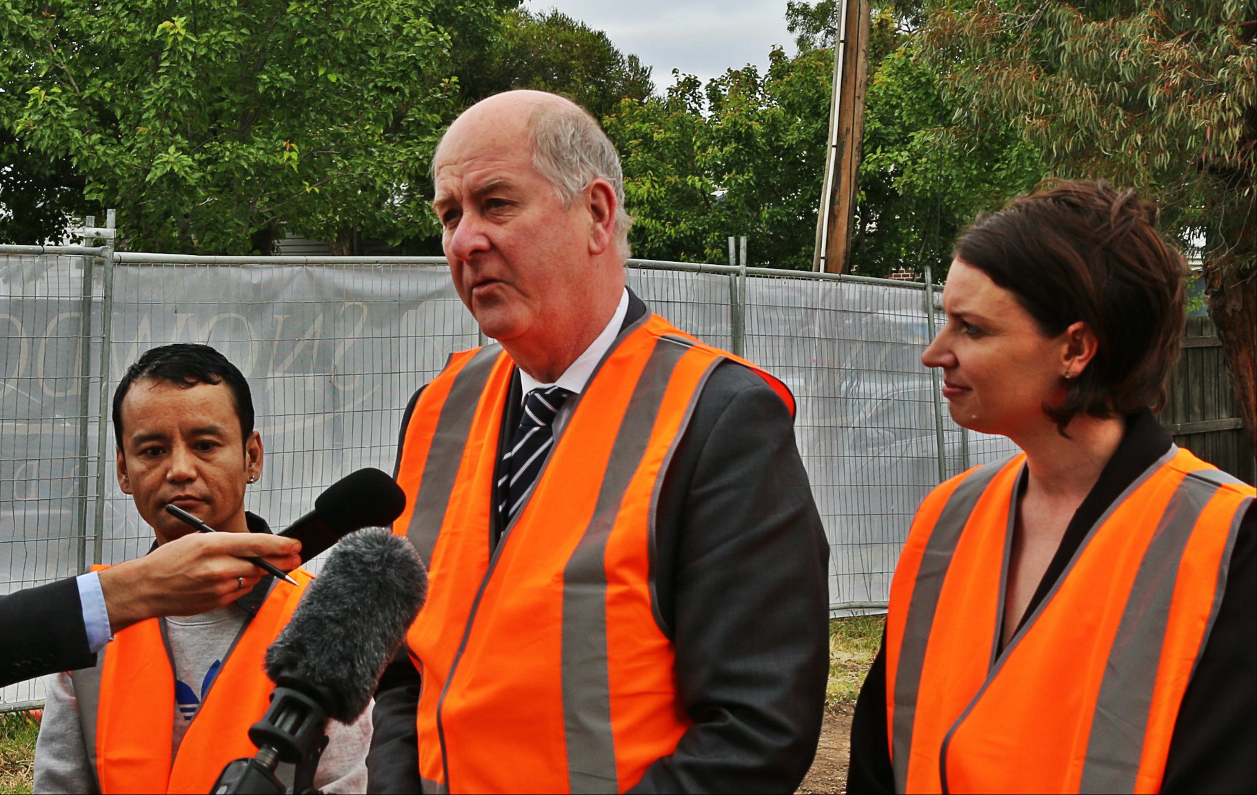 Victoria’s Minister for Multicultural Affairs Richard Wynne announced the ‘Infrastructure Fund’ 