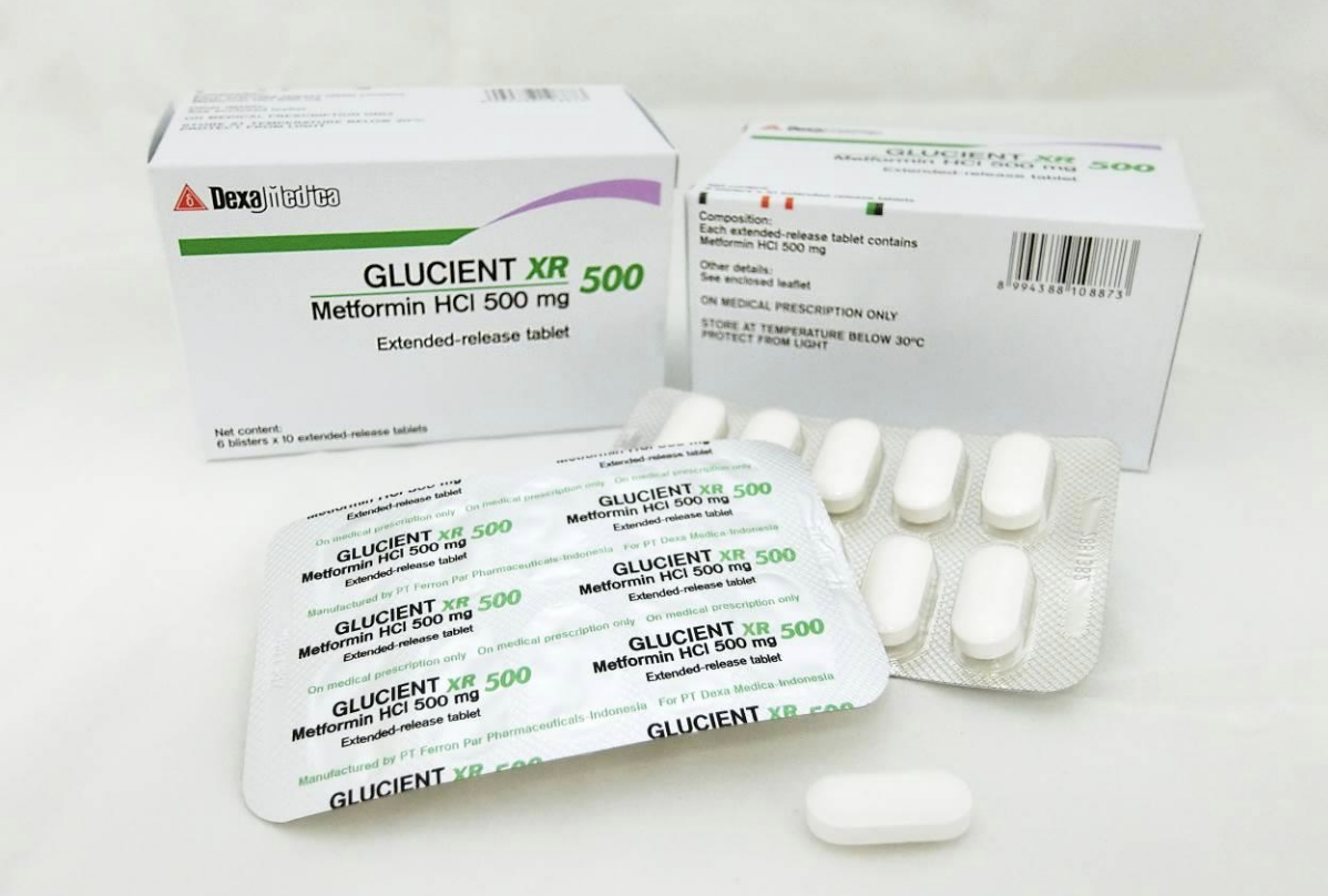 Glucient XR Tablet 500mg. Photo courtesy: HSA