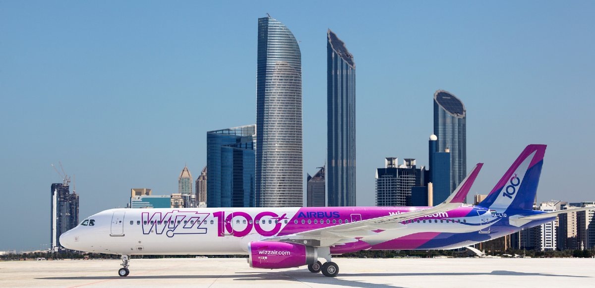 Wizz Air is a Budapest based low-cost carrier that is expanding to the Middle East with the launch of Wizz Air Abu Dhabi in mid 2020. Photo Courtesy: Wizz Air/ Twitter
