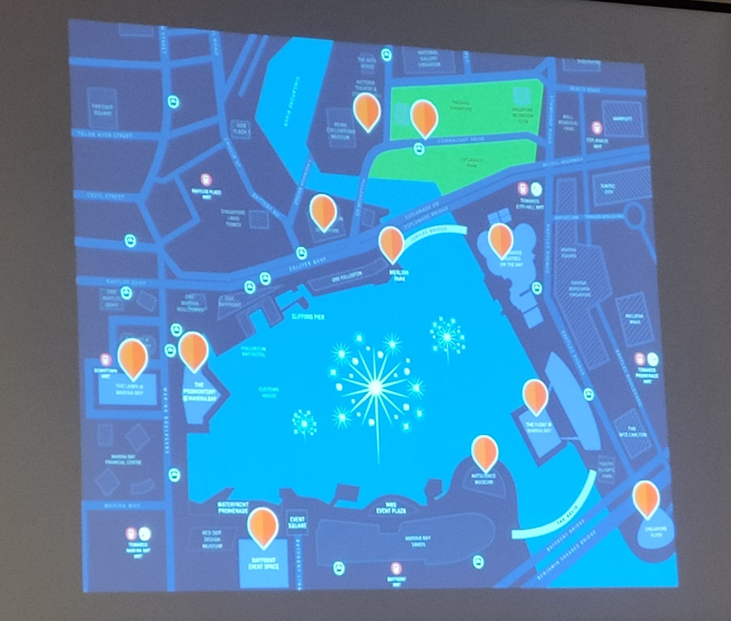 Events such as the MBSC 2020 are spread over a vast area in the city, the civic district and the Marina Bay and is attended by huge numbers of people of all ages. Photo Credit: URA 
