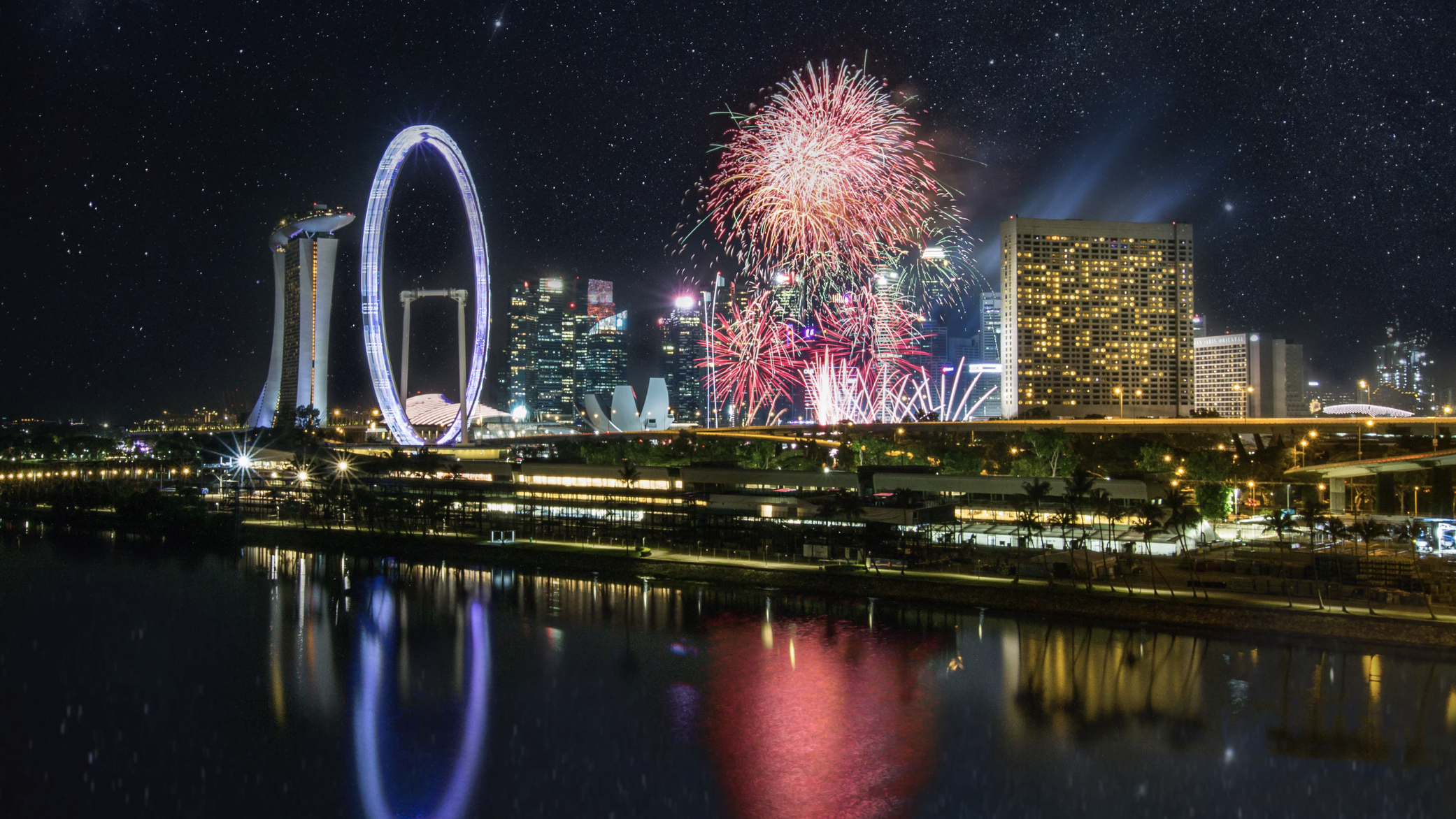 View from Benjamin Sheares Bridge. Photo courtesy: unsplash