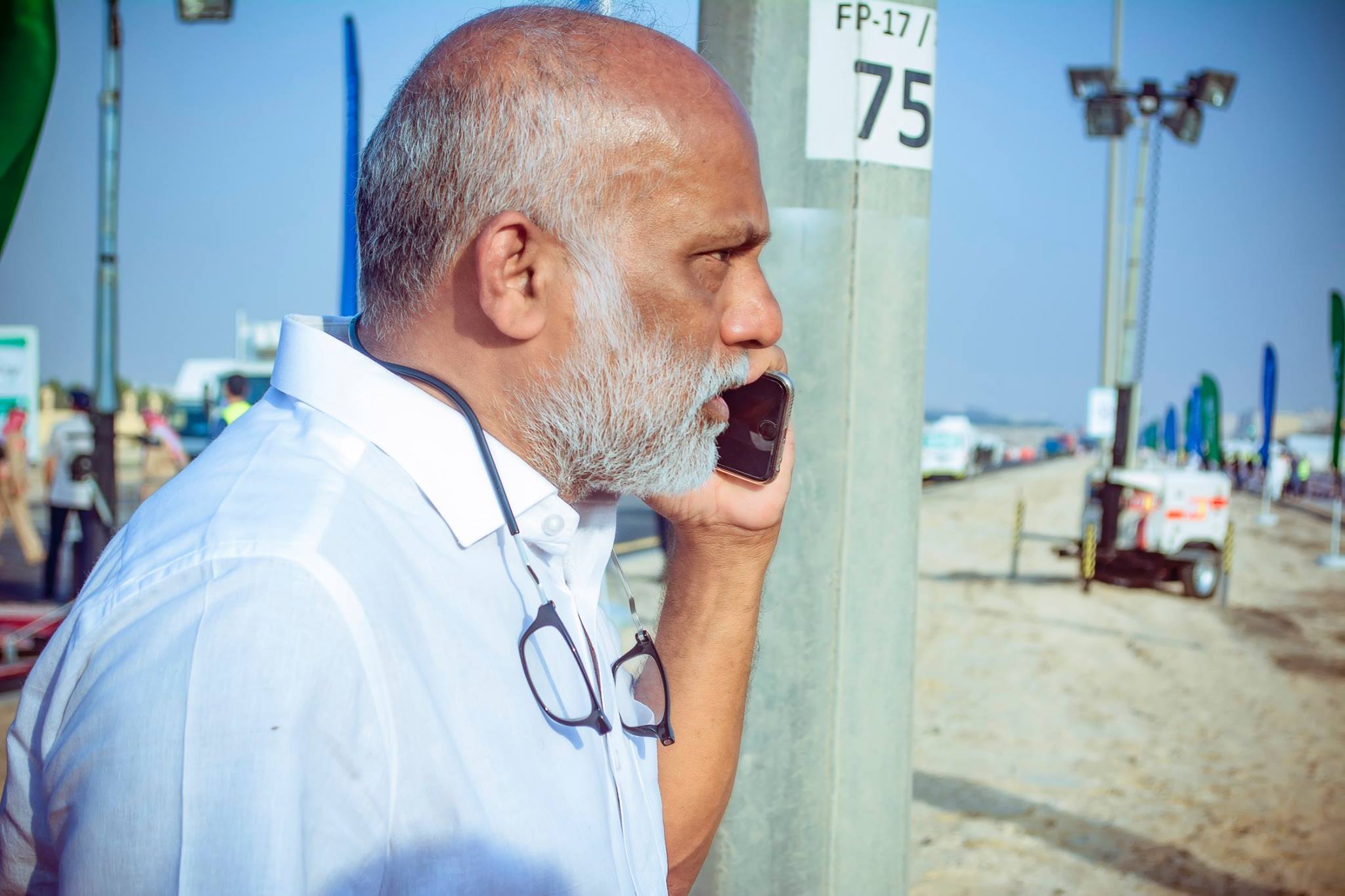 Fondly called Nandi 'Ikka' meaning big brother, he came from Koyilandi in Kozhikode district in Kerala, India and had been in UAE since 1992. Photo Courtesy: Nandi Nazar FB
