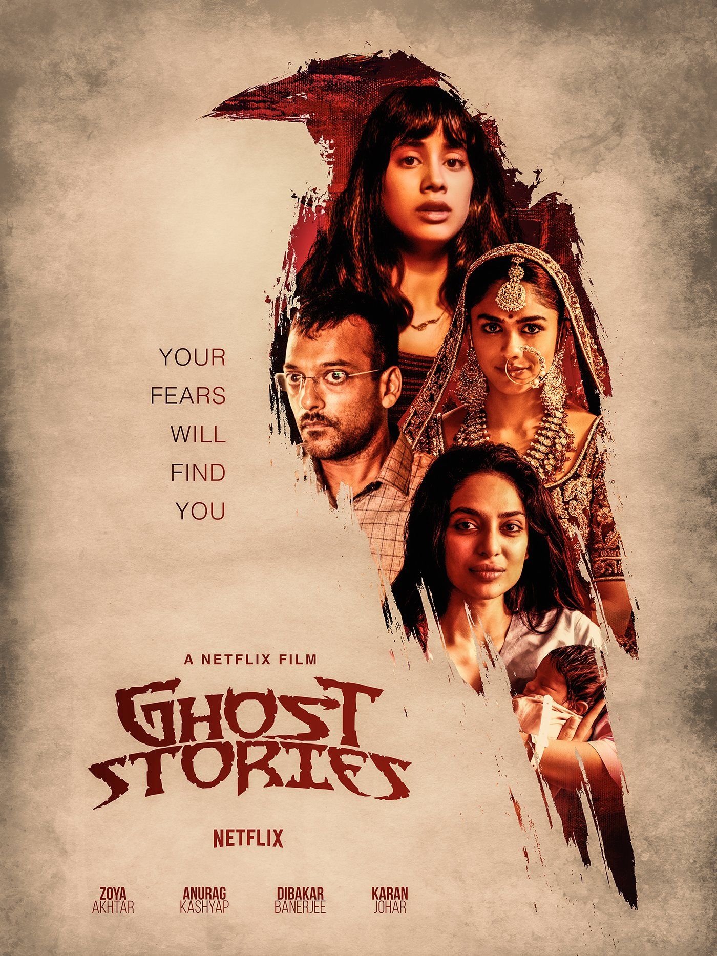 Crows are a common thread that tie a collection of four short tales, Nurse by Zoya Akhtar, Bird by Anurag Kashyap, Monster by Dibakar Banerjee and Granny by Karan Johar in Netflix' Ghost Stories. Photo Courtesy: Netflix 