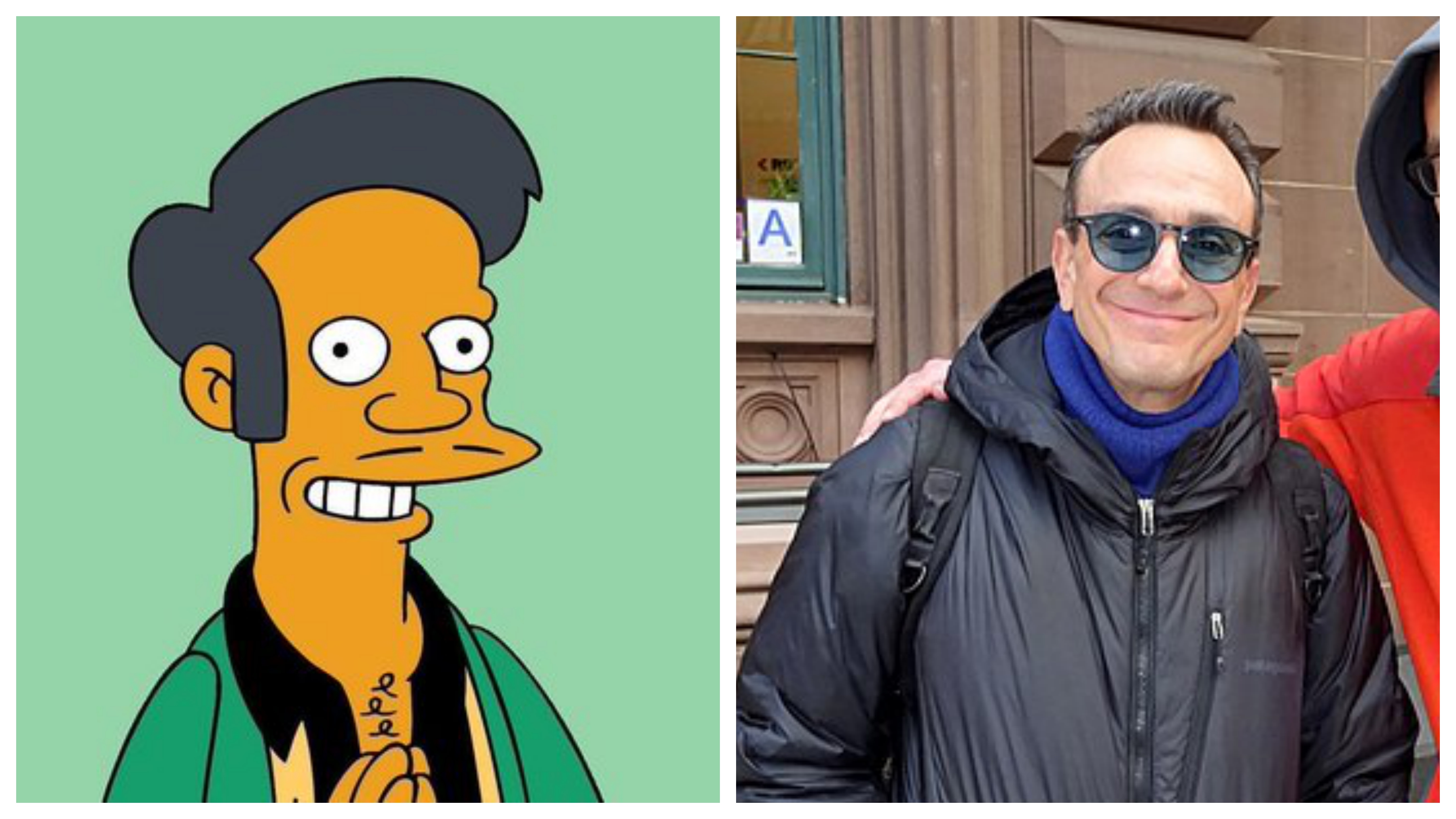 Azaria, who also provides the voices of popular characters Moe Szyslak and Chief Wiggum, among others, had said he found it 