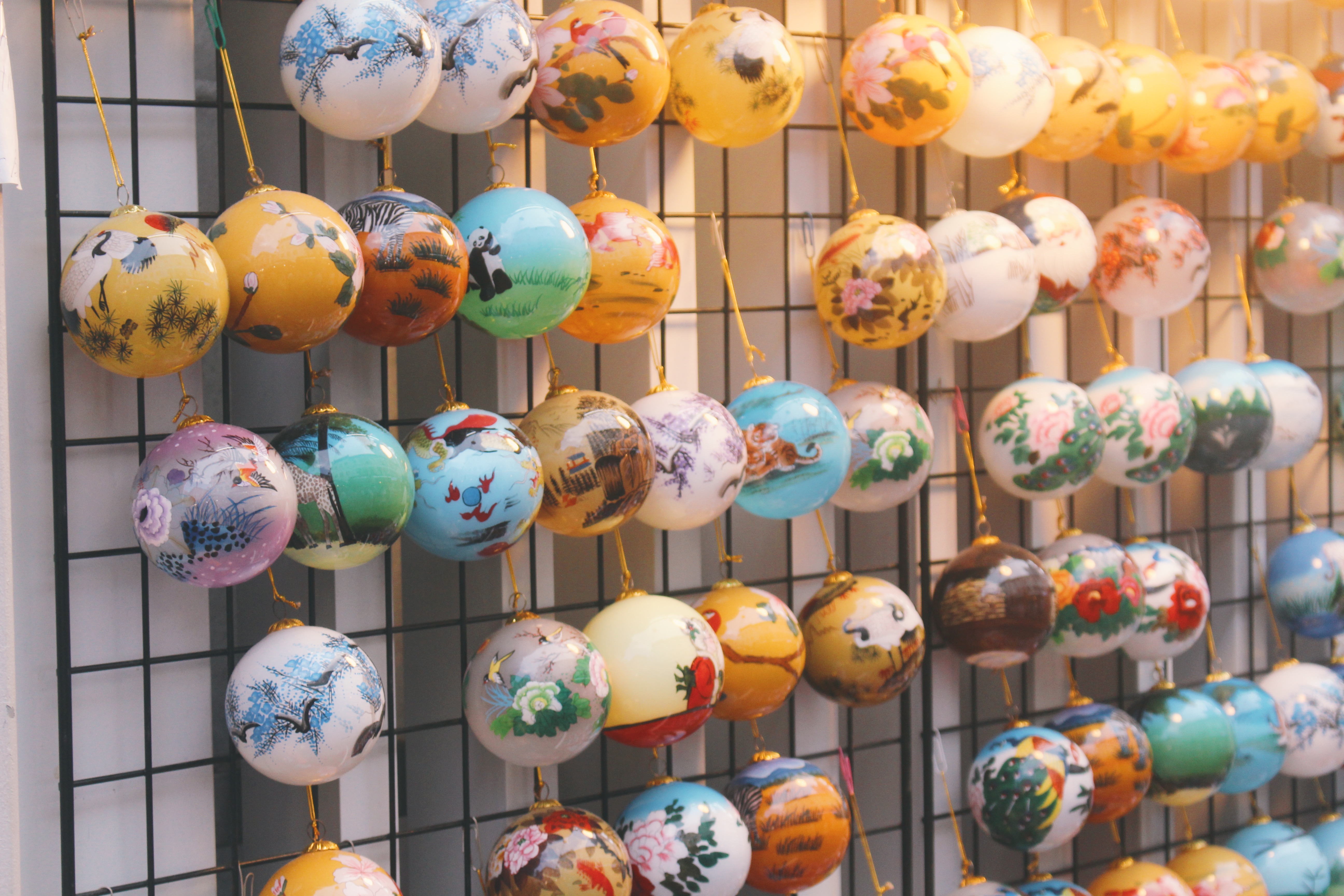 It's always Christmas somewhere. At Chinatown, you can buy customised Christmas tree ornaments with a Chinese twist. Photo: Connected to India