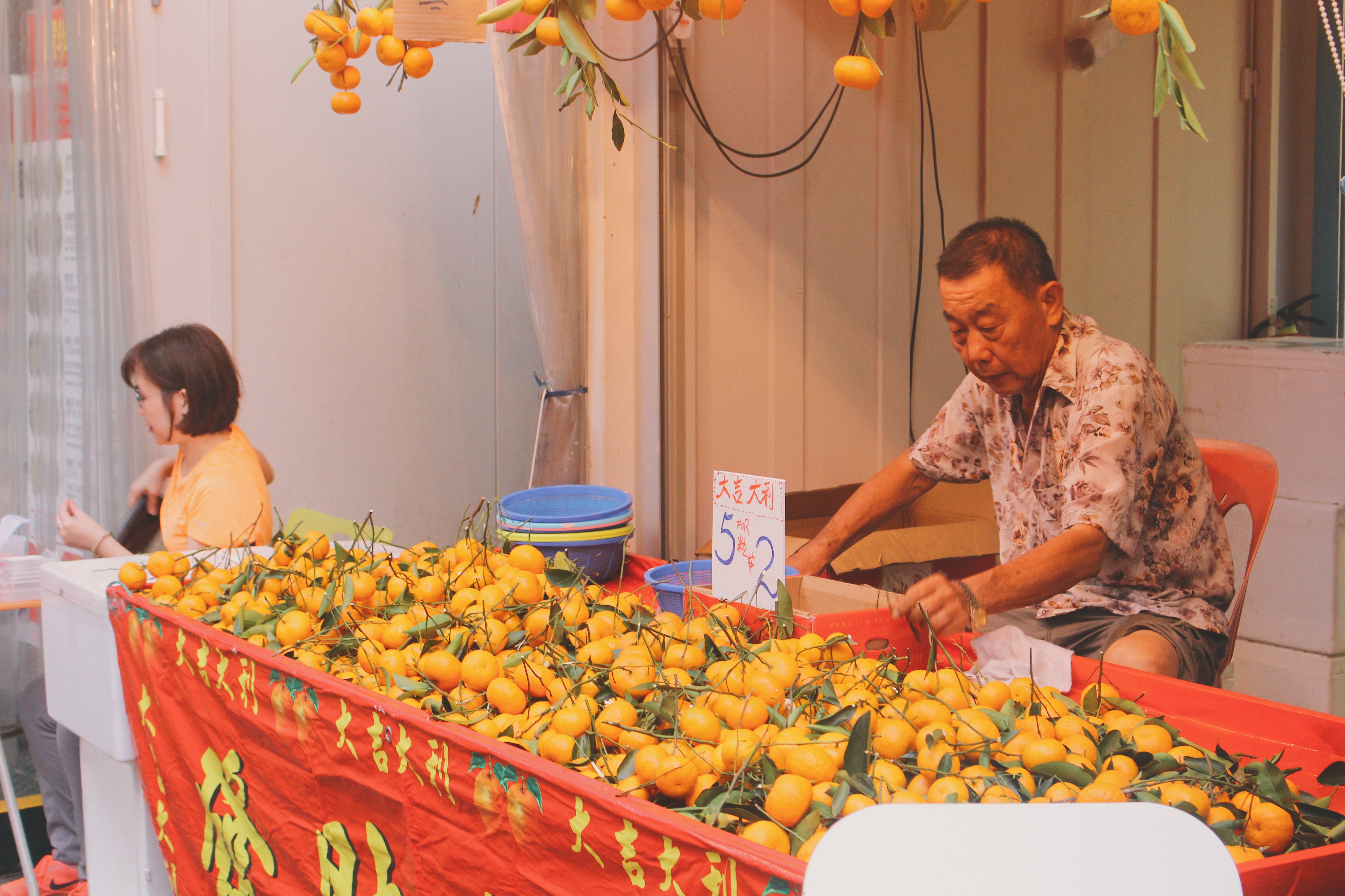 Mandarin oranges are a must have as they are said to bring riches into your life. Photo: Connected to India