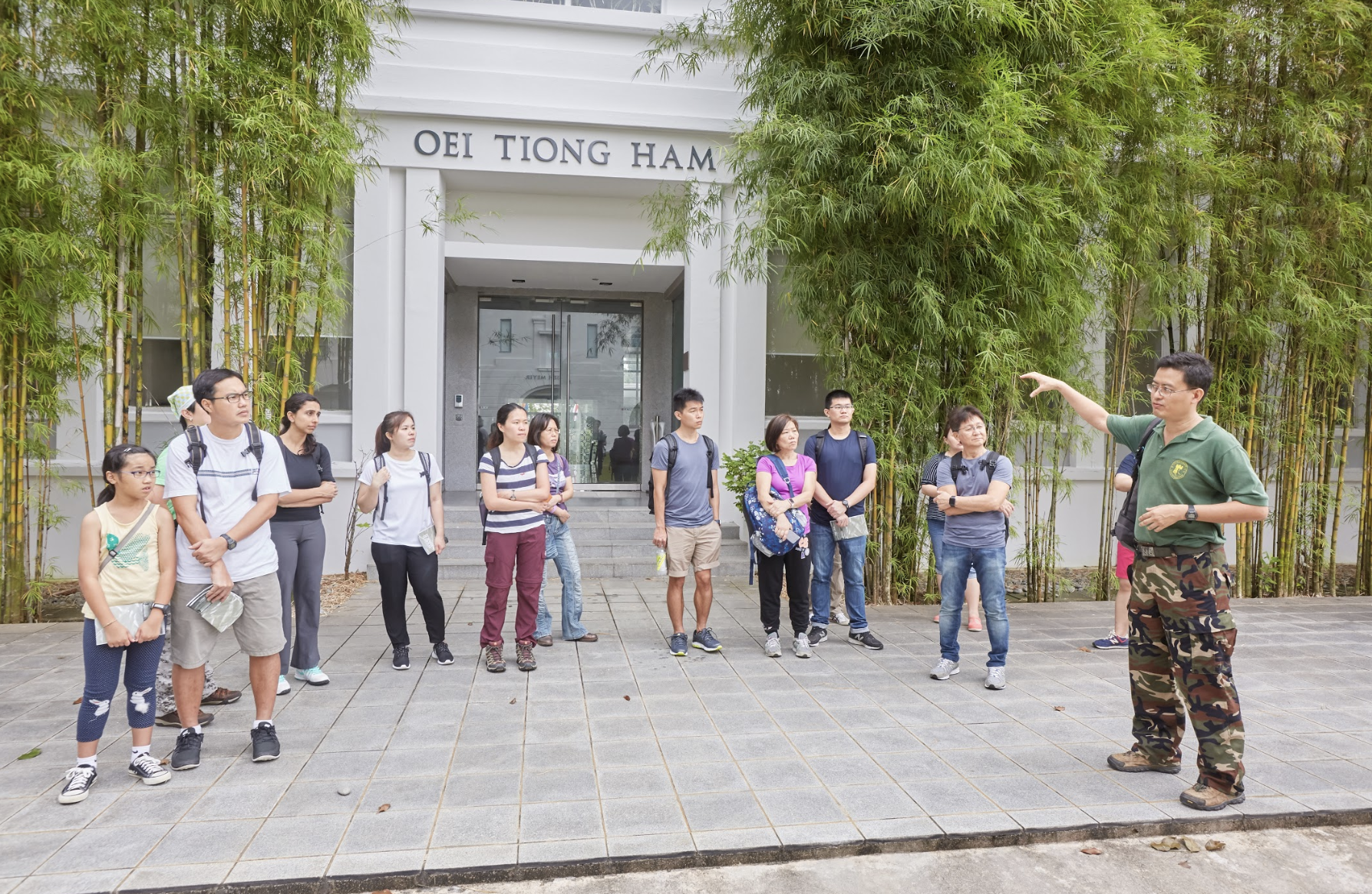 A guided tour by NHB as part of its annual Battle for Singapore – Botanic Gardens to Bukit Brown. Photo courtesy: NHB