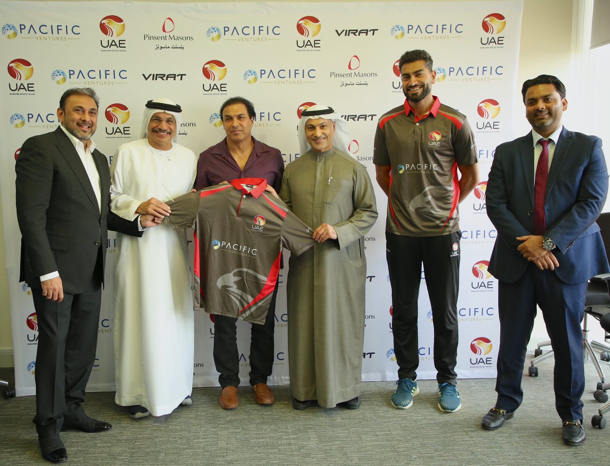 In the Indian Premier League, Robin Singh is part of the Mumbai Indians coaching team, he ran a cricket coaching academy in Dubai as well. Photo Courtesy: UAE Cricket Board Twitter