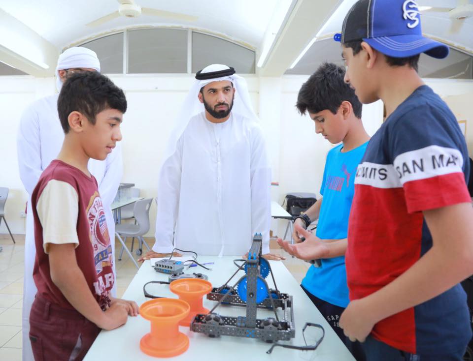 The initiative hopes to strike a balance between the student's academic and family life and ensure optimum utilisation of students time. Photo Courtesy: Ministry of Education UAE Facebook Page