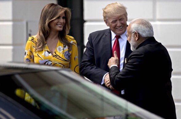 Modi in his tweet had termed the US President and First Lady's visit to India as a 