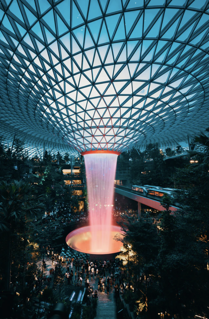 Jewel Changi Airport. Photo courtesy: unsplash