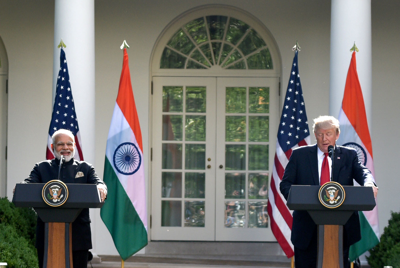 with India,
