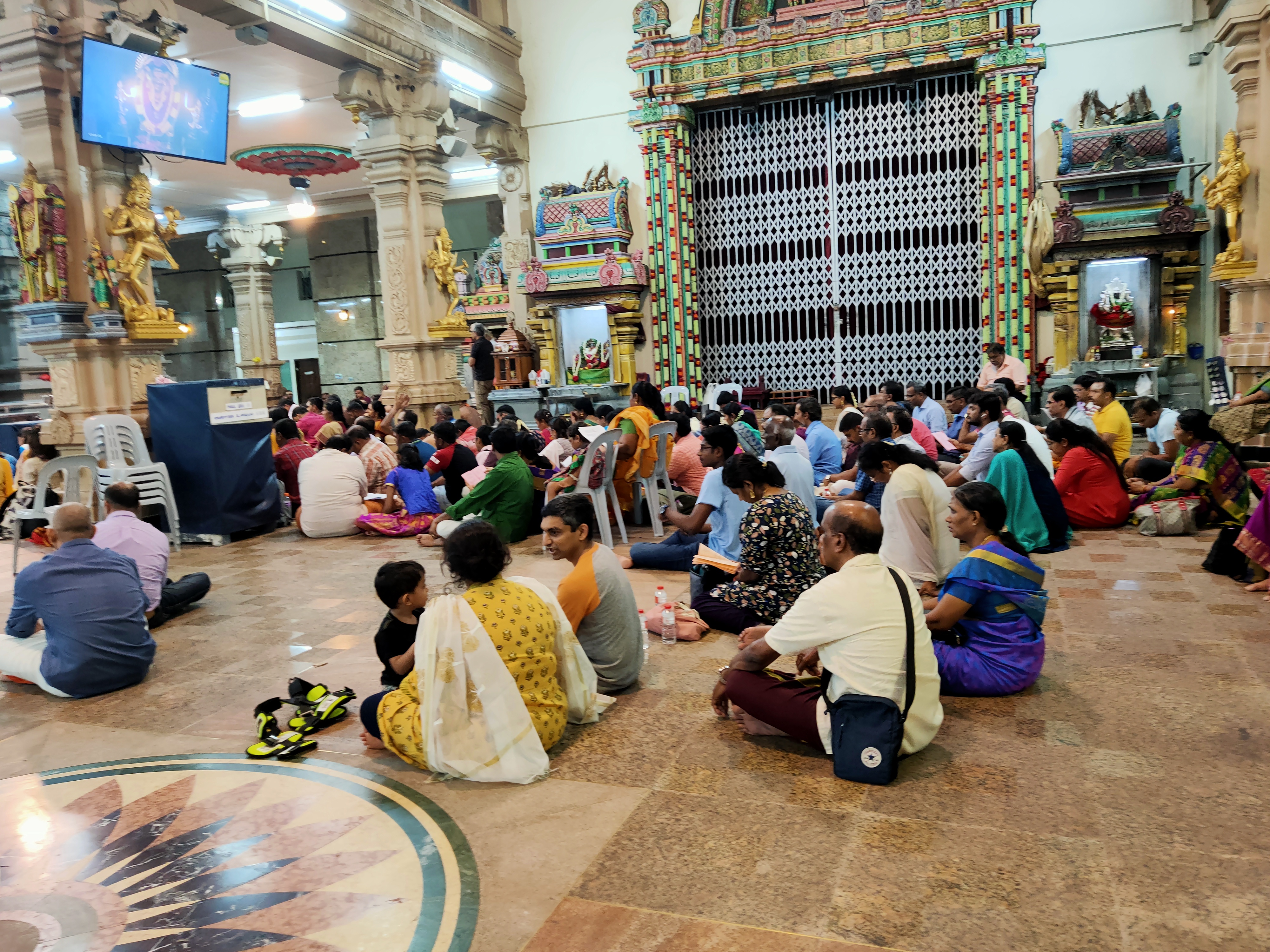 The Tank Road Thandayuthapani temple is where 'Kavadi' bearers head to during Thaipoosam. Photo:Connected to India