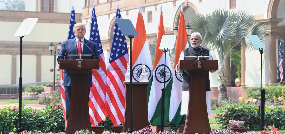 Modi and US President Donald Trump on Tuesday held extensive talks covering the entire spectrum of bilateral ties, including the key areas of defence, security, and trade and investment. 