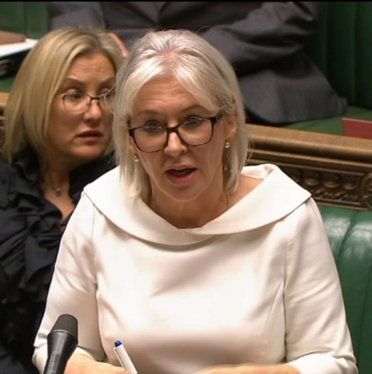 Conservative British MP Nadine Dorries has become the first British politician to test positive for COVID-19. Photo courtesy: Instagram/nadinedorries