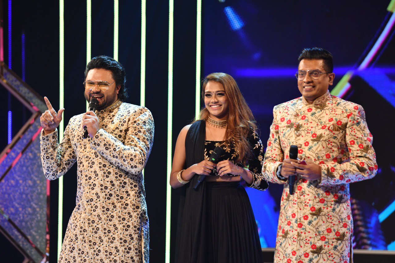 Popular Vasantham personalities Elamaran, Eswari and Karthikeyan, hosted the show which is the 7th instalment of the YAS series. Photo Courtesy: Vasantham