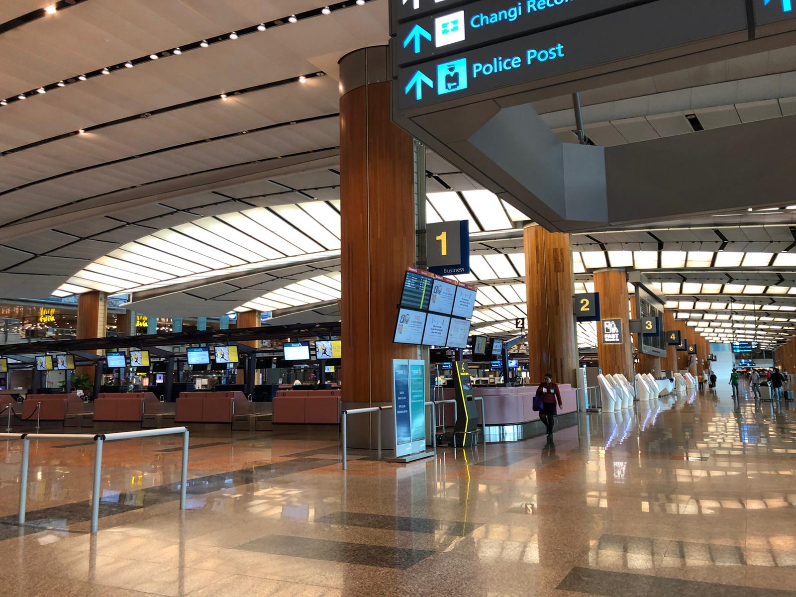 Airlines operating out of Changi Airport Terminal 2 will be relocated to the other three terminals. 