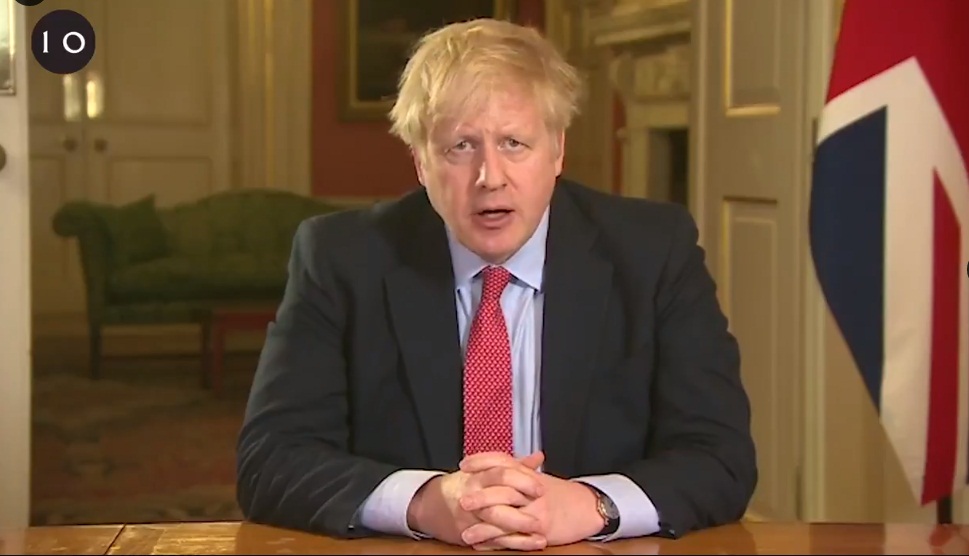 UK PM Boris Johnson has been moved to intensive care after his COVID-19 symptoms worsened. Photo courtesy: Twitter/@BorisJohnson