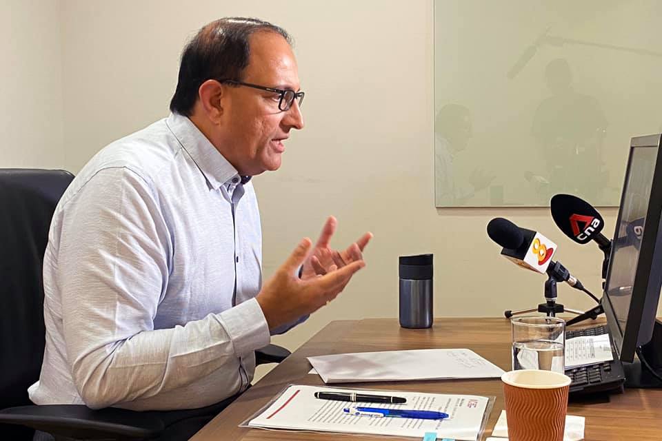 Minister for Communications and Information S Iswaran. Photo courtesy: S Iswaran Facebook