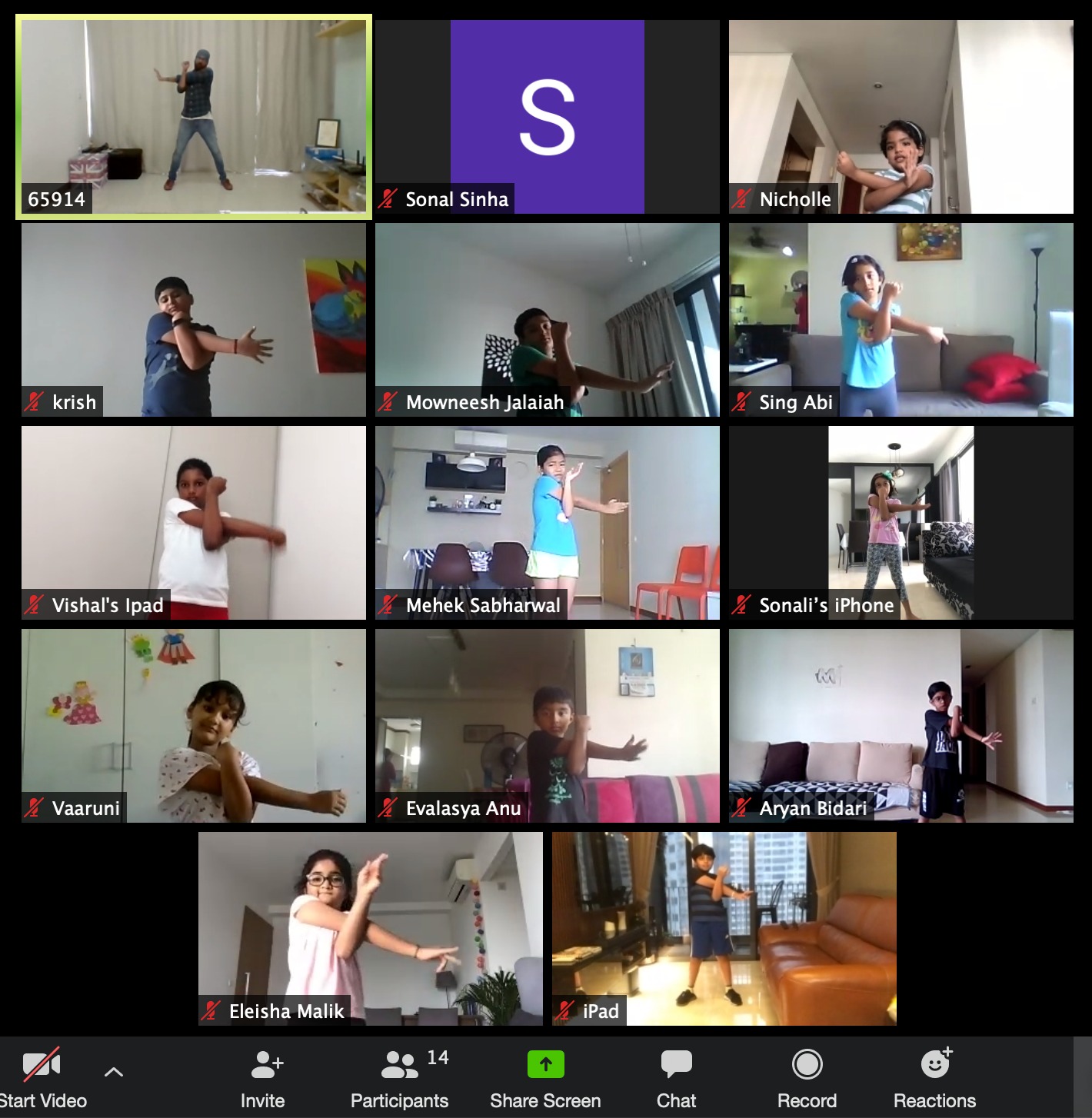 GICC has scheduled classes for each batch through a video call where students and teachers are able to see, hear and interact with each other.GICC 3 - Photo Courtesy: GICC