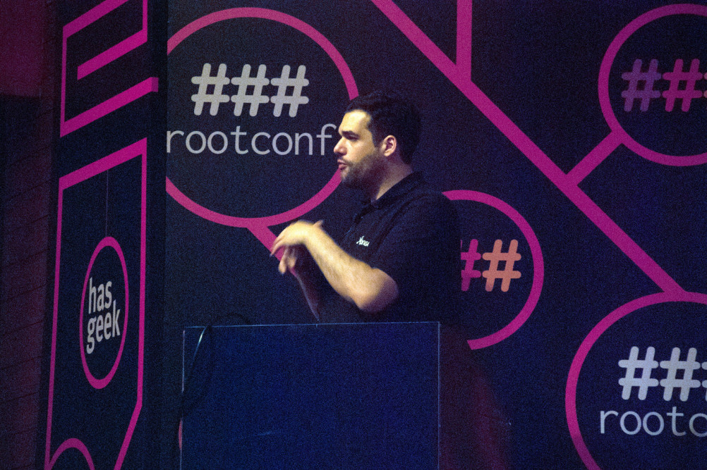 Rootconf2015 Photo courtesy: HasGeek