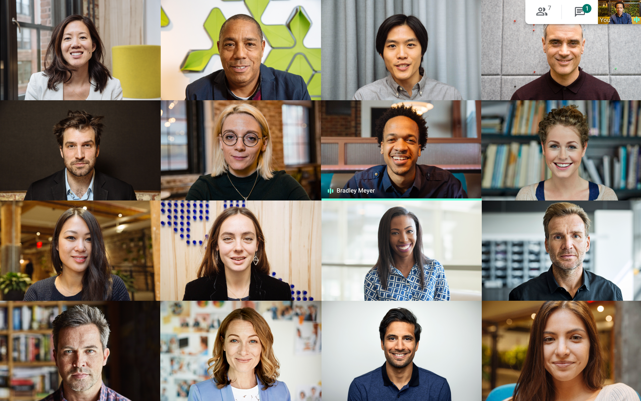 Google Meet for G Suite customers can accommodate up to 250 people in one session; while Google Meet for individuals can accommodate up to 100 people. Photo courtesy: Google