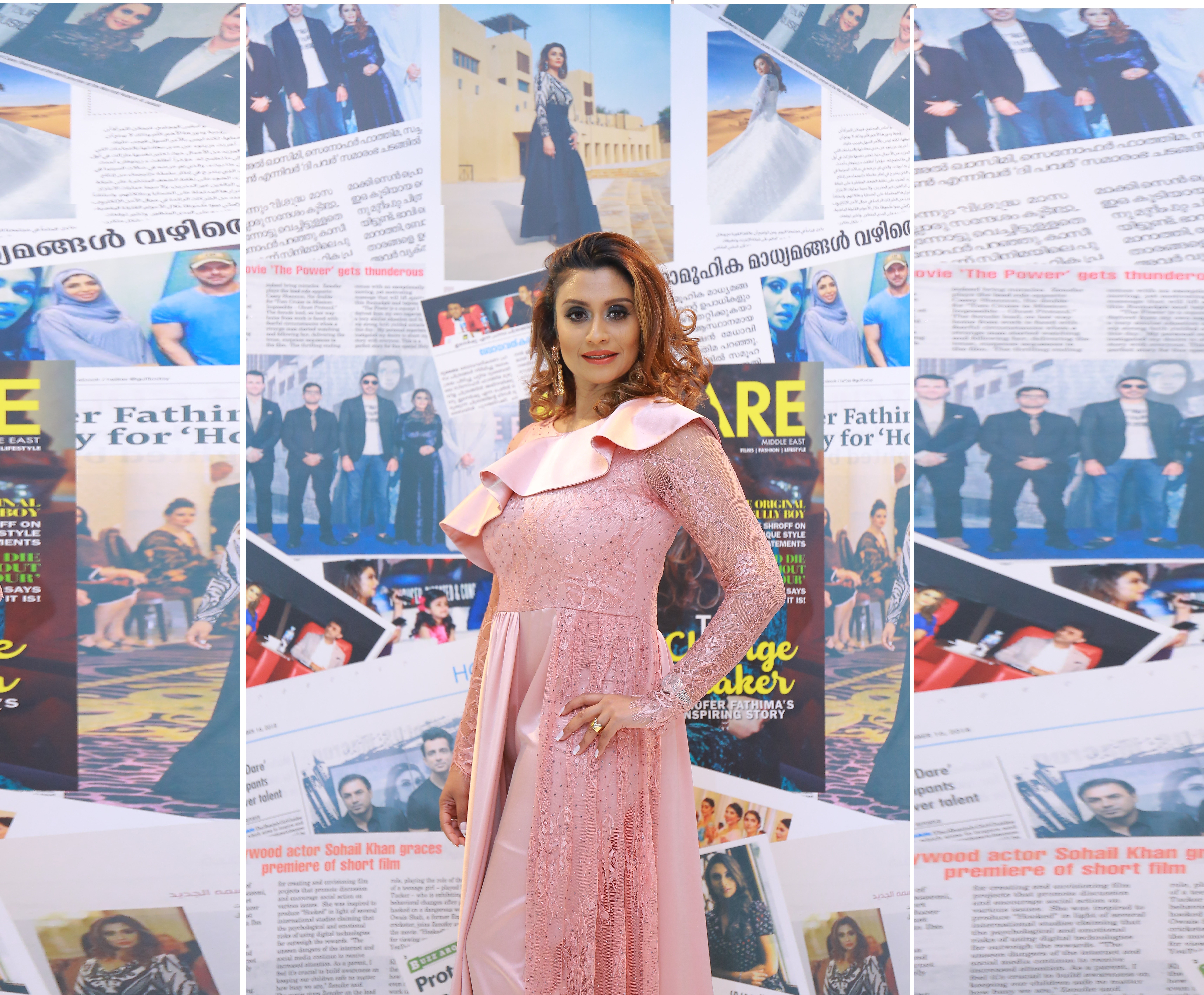 Dubai-based actress, filmmaker, producer, and influencer, Zenofar Fathima’s is hosting an online international filmmaking competition, ‘This is How We Do’. Photo Courtesy: Zenofar Fathima