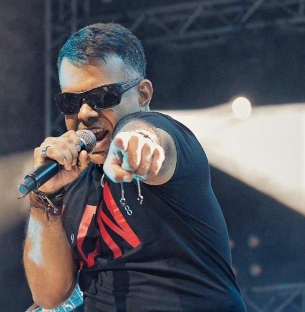 Bandwidth's singer Bipin Balakrishnan. Photo Courtesy: Bipin FB