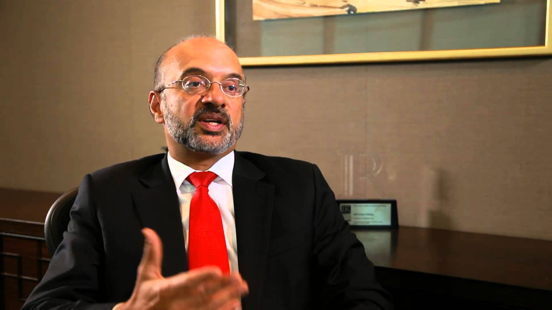 DBS CEO Piyush Gupta. Photo courtesy: Youtube