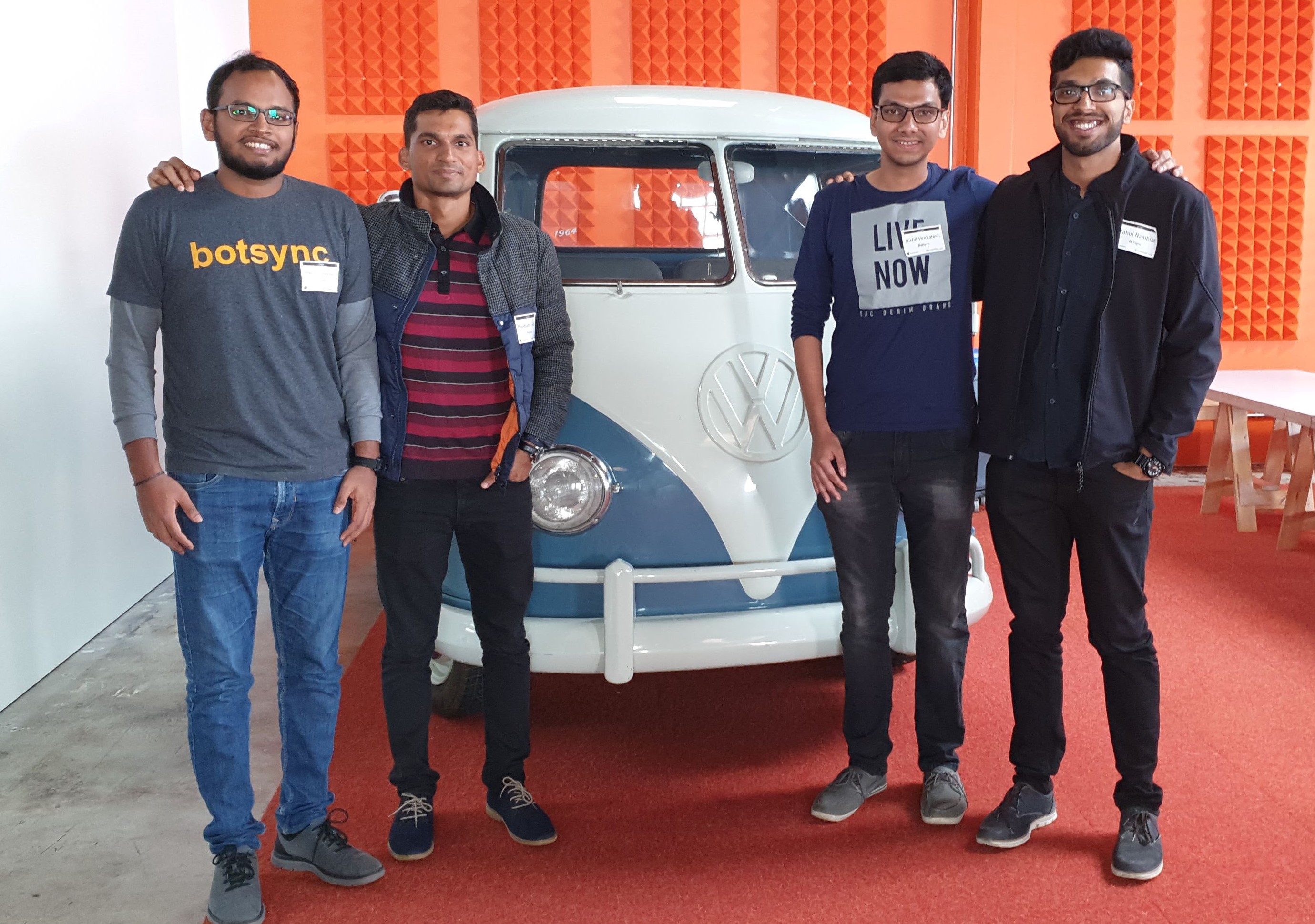 Rahul Nambiar, founded the startup in 2017. Photo Courtesy: Botsync